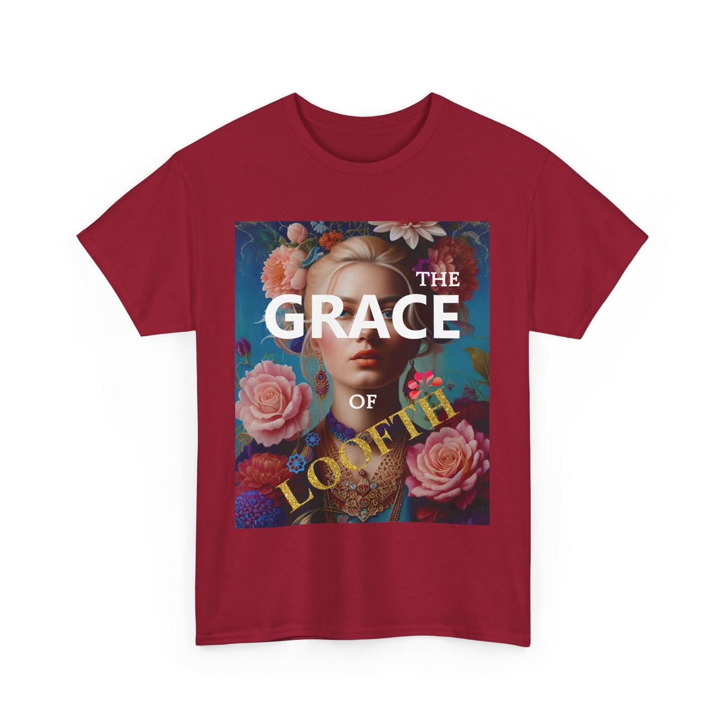 (F) Fleur de Grâce Unisex Heavy Cotton Tee
