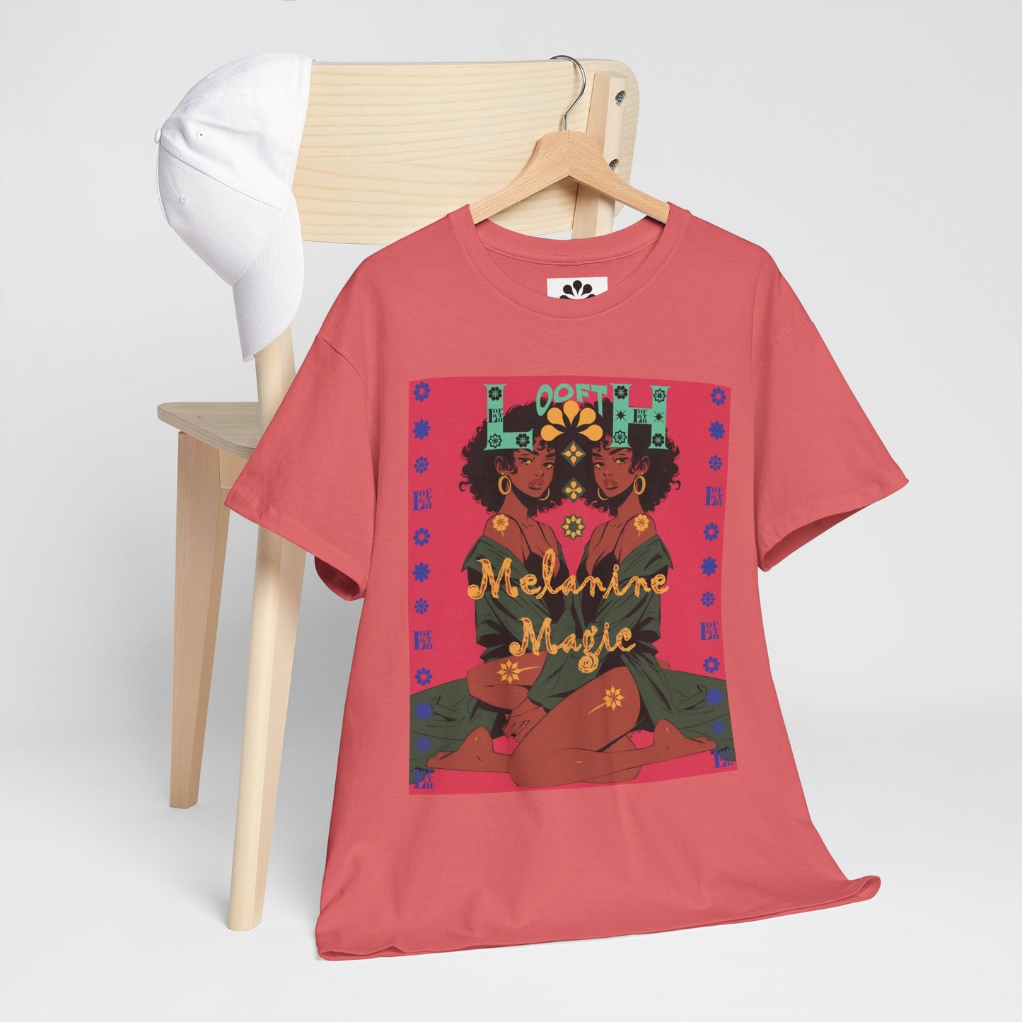 (F) Magie Ébène Unisex Heavy Cotton Tee