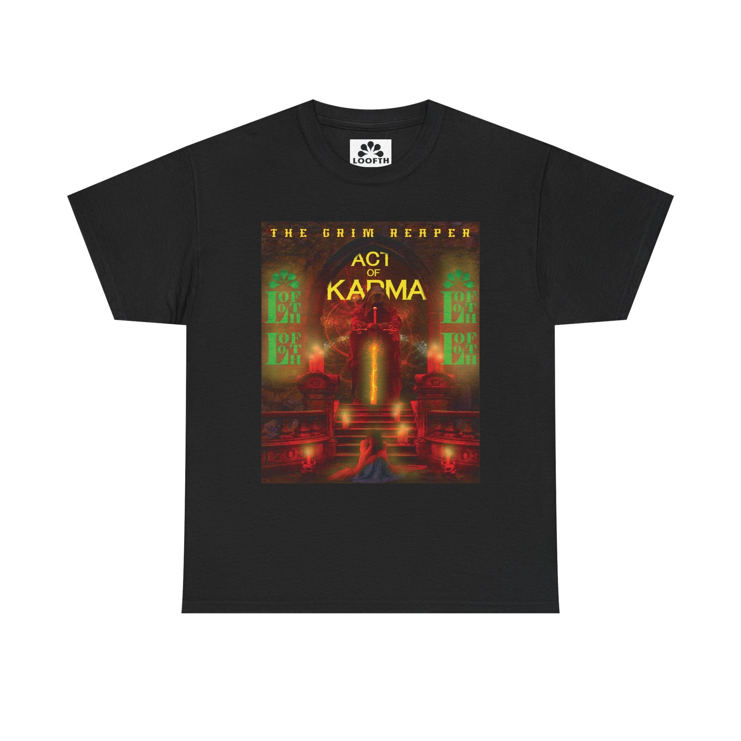 (M) Karma Rouge Unisex Heavy Cotton T-Shirt