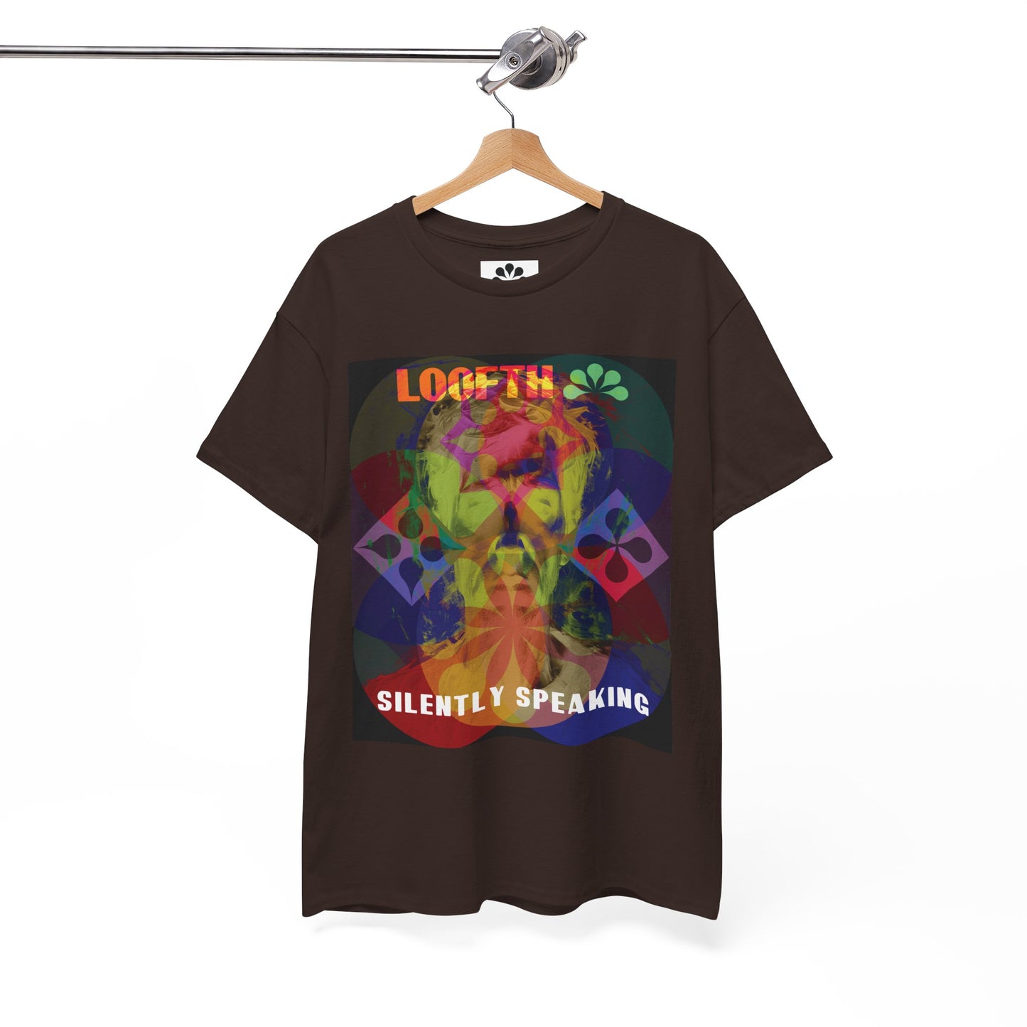 (M) Vibrance Silencieuse Unisex Heavy Cotton Tee