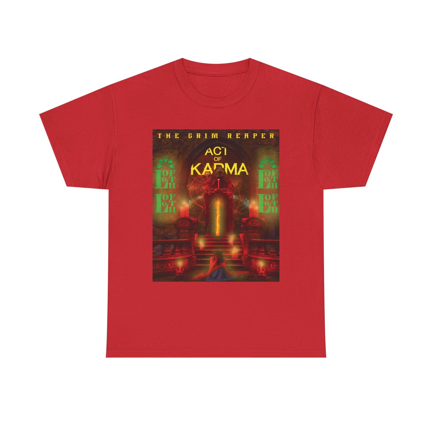 (F) Karma Rouge Heavy Cotton Tee