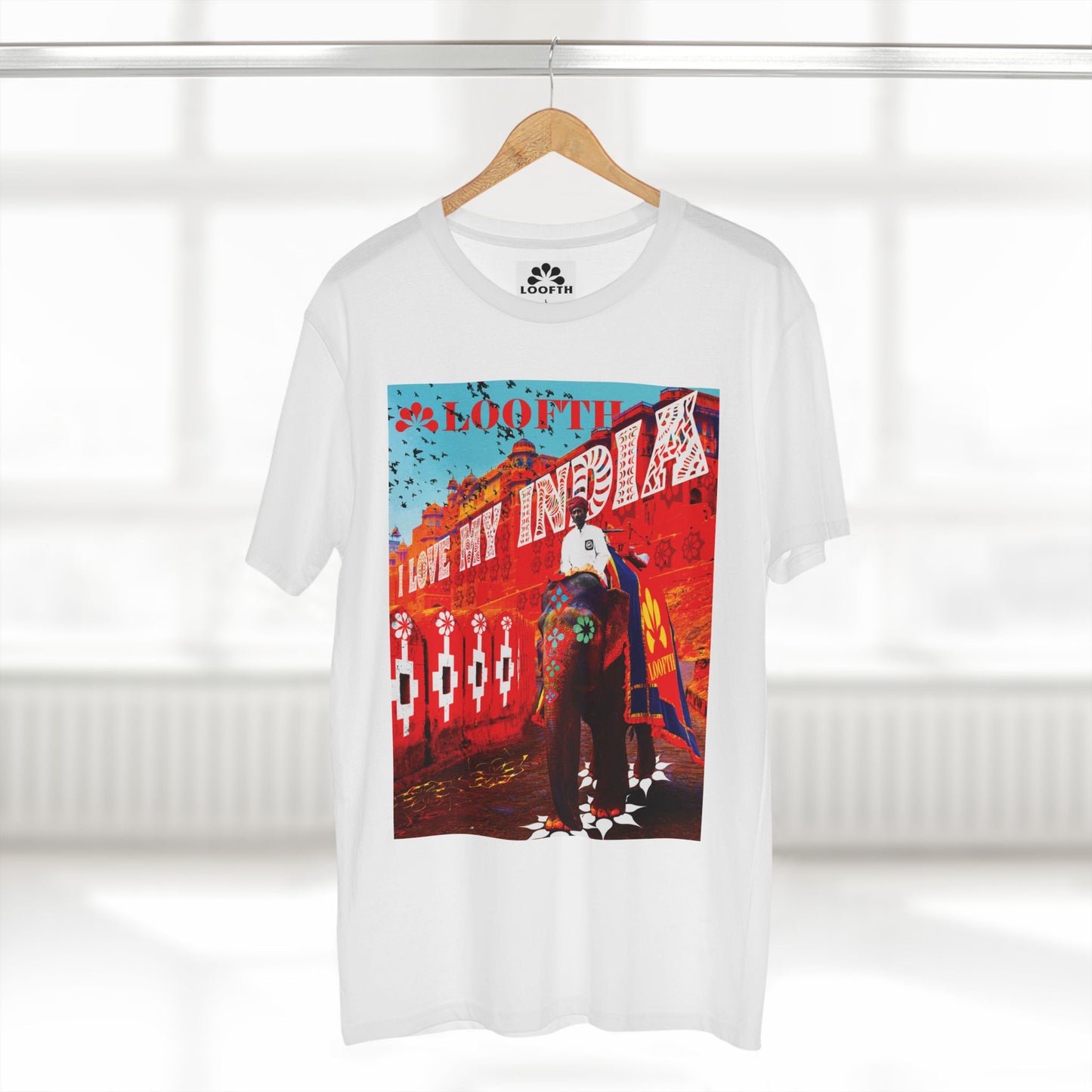 (M) Éléphant Raj Adult Staple T-Shirt