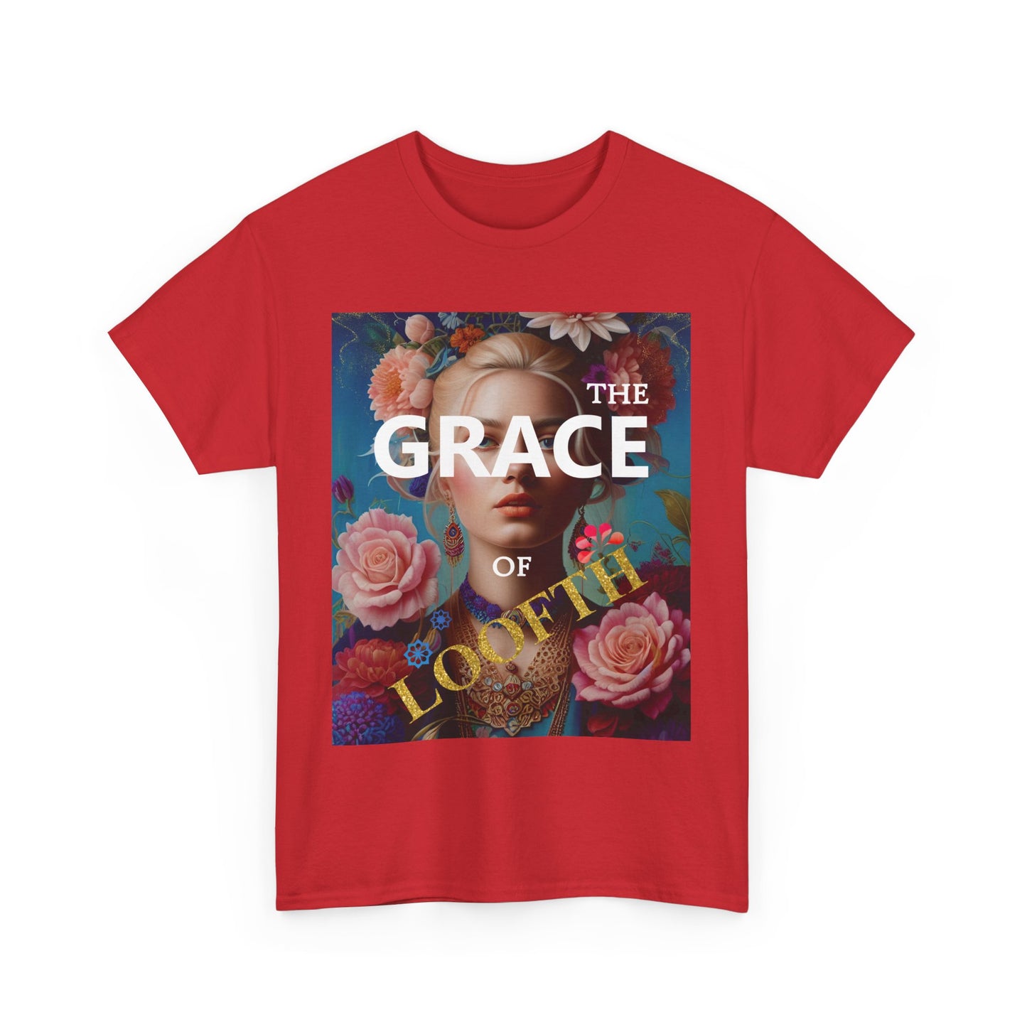 (F) Fleur de Grâce Unisex Heavy Cotton Tee