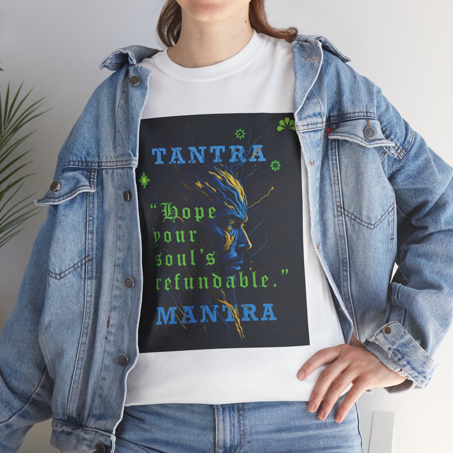(F) Mantra Lumière Unisex Heavy Cotton Tee