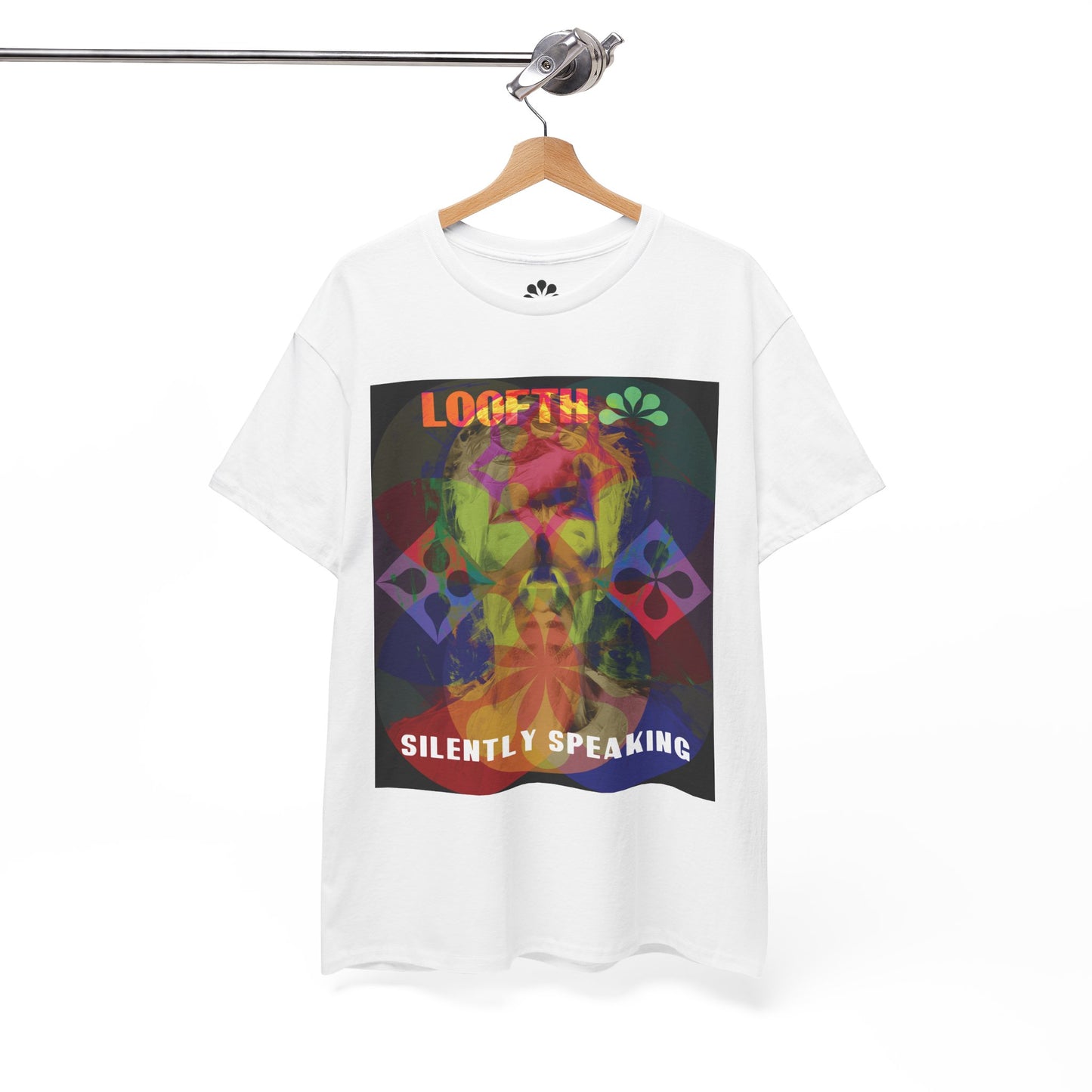 (M) Vibrance Silencieuse Unisex Heavy Cotton Tee