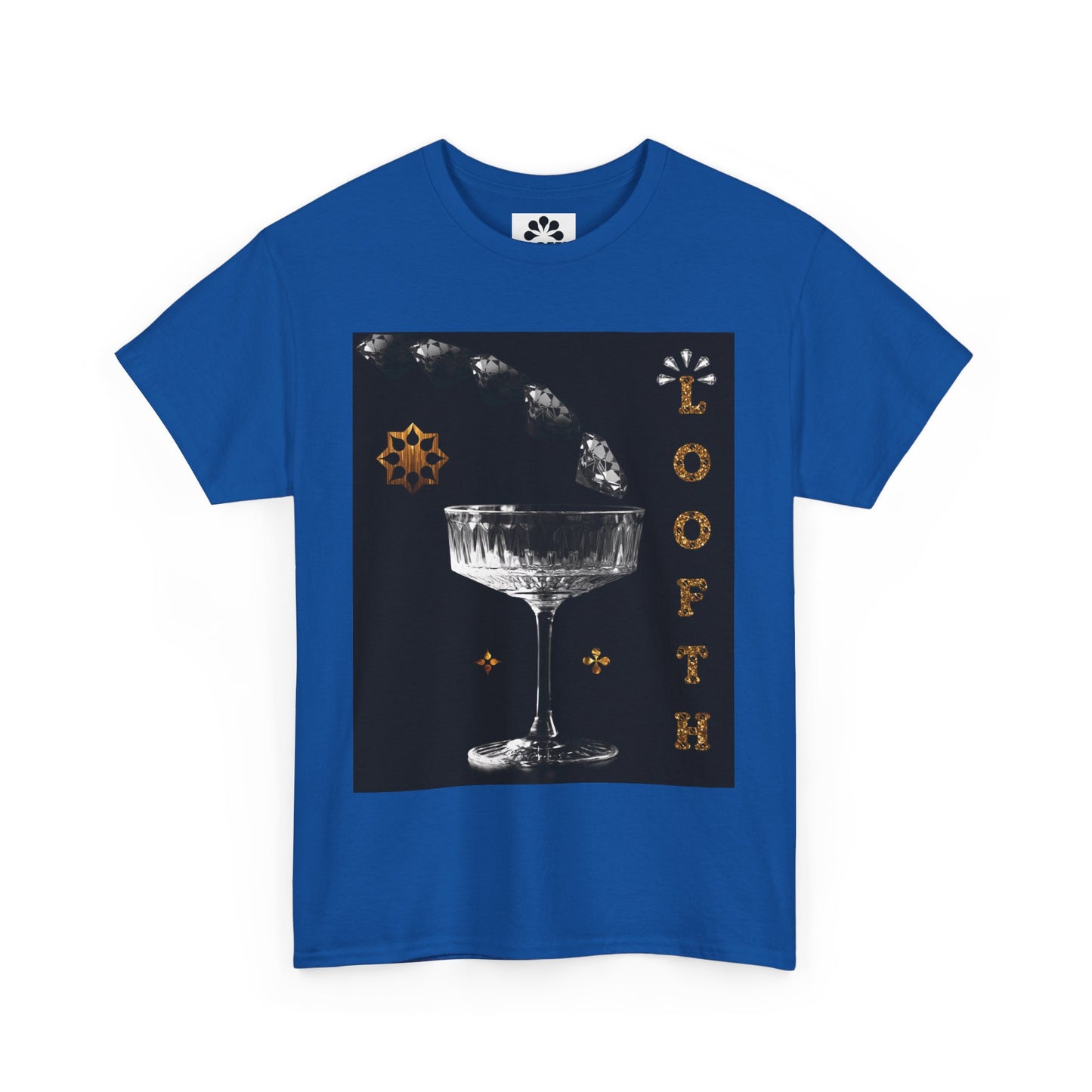 (M) Cristal Noir Unisex Heavy Cotton Tee
