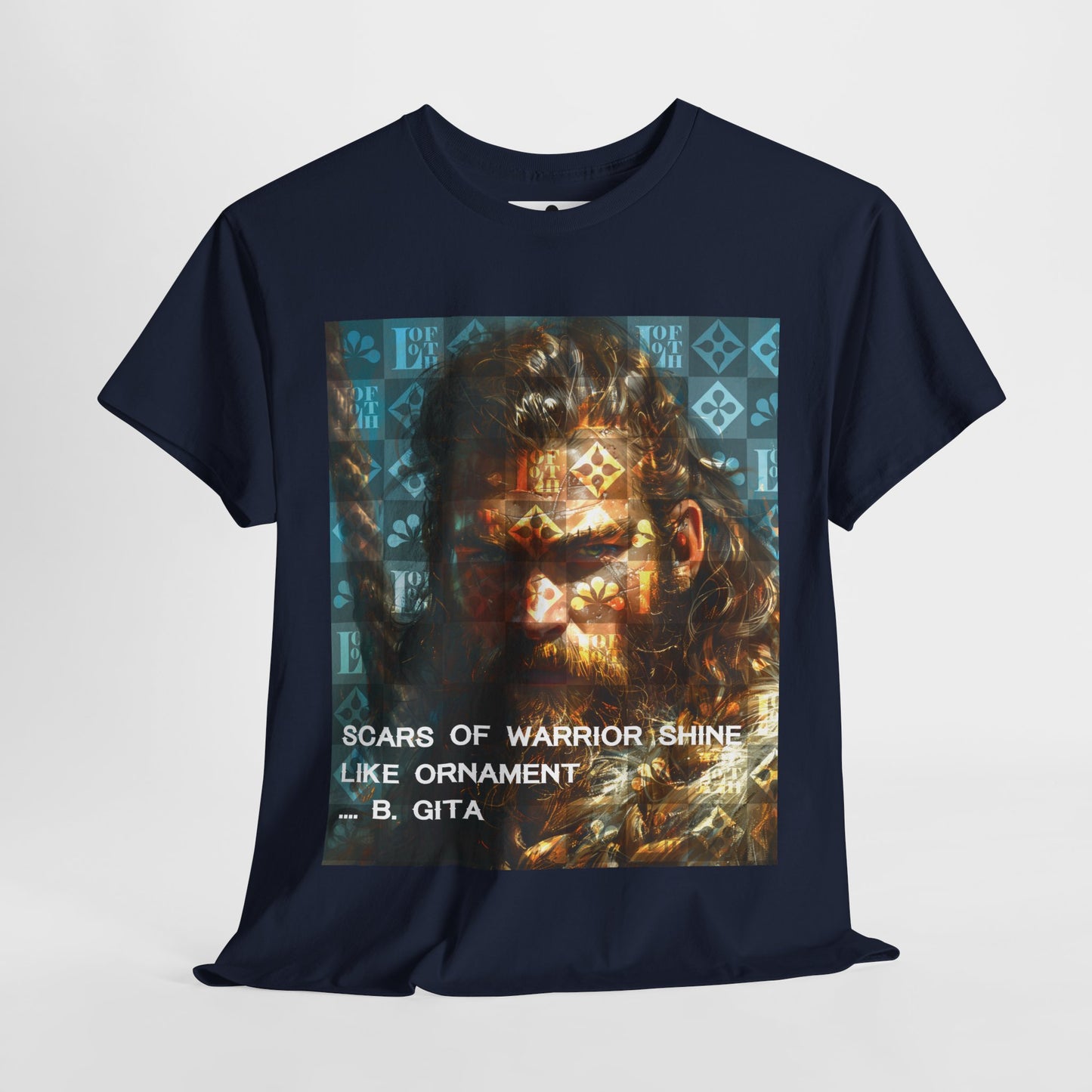 (M) Gita Guerrière Unisex Heavy Cotton Tee