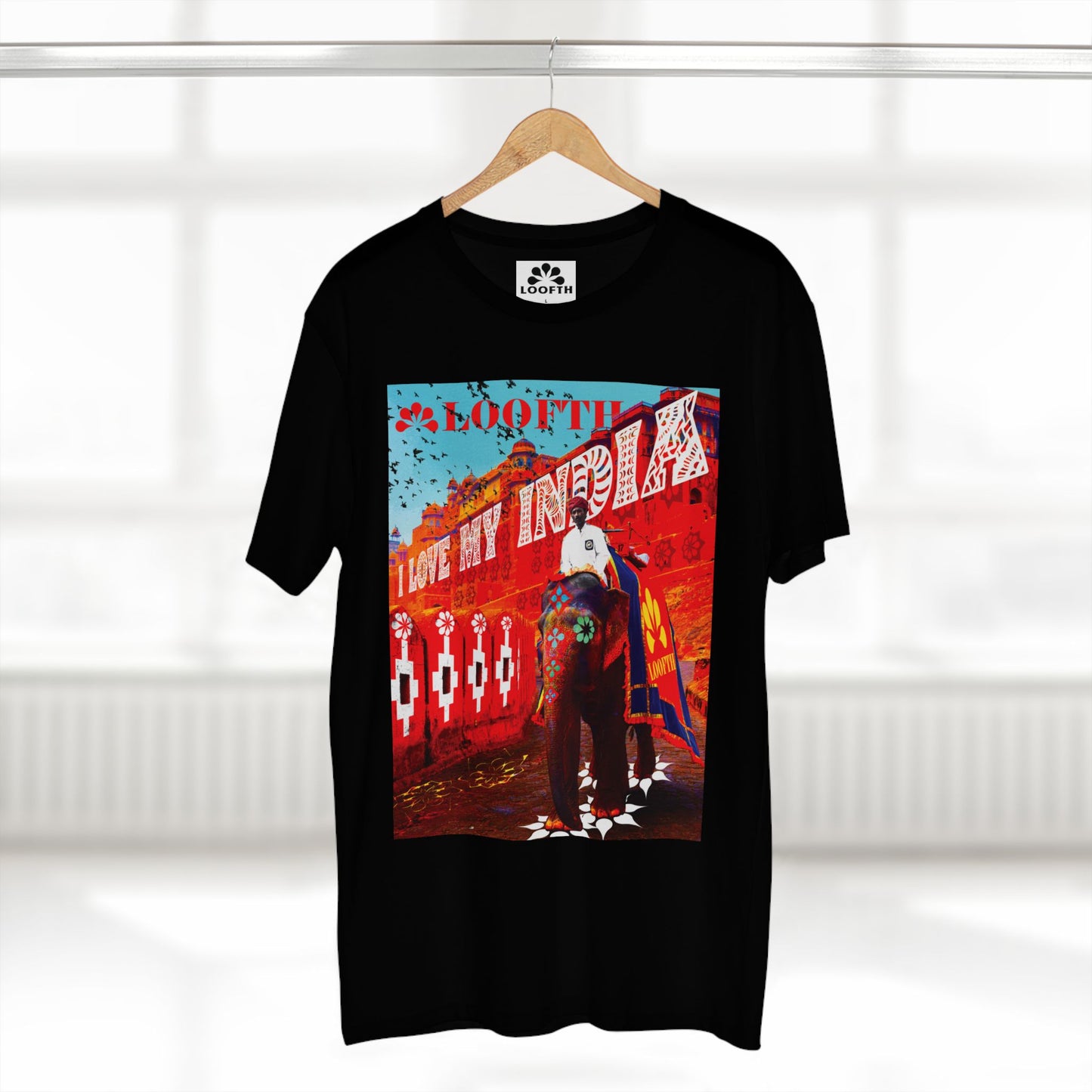 (M) Éléphant Raj Adult Staple T-Shirt