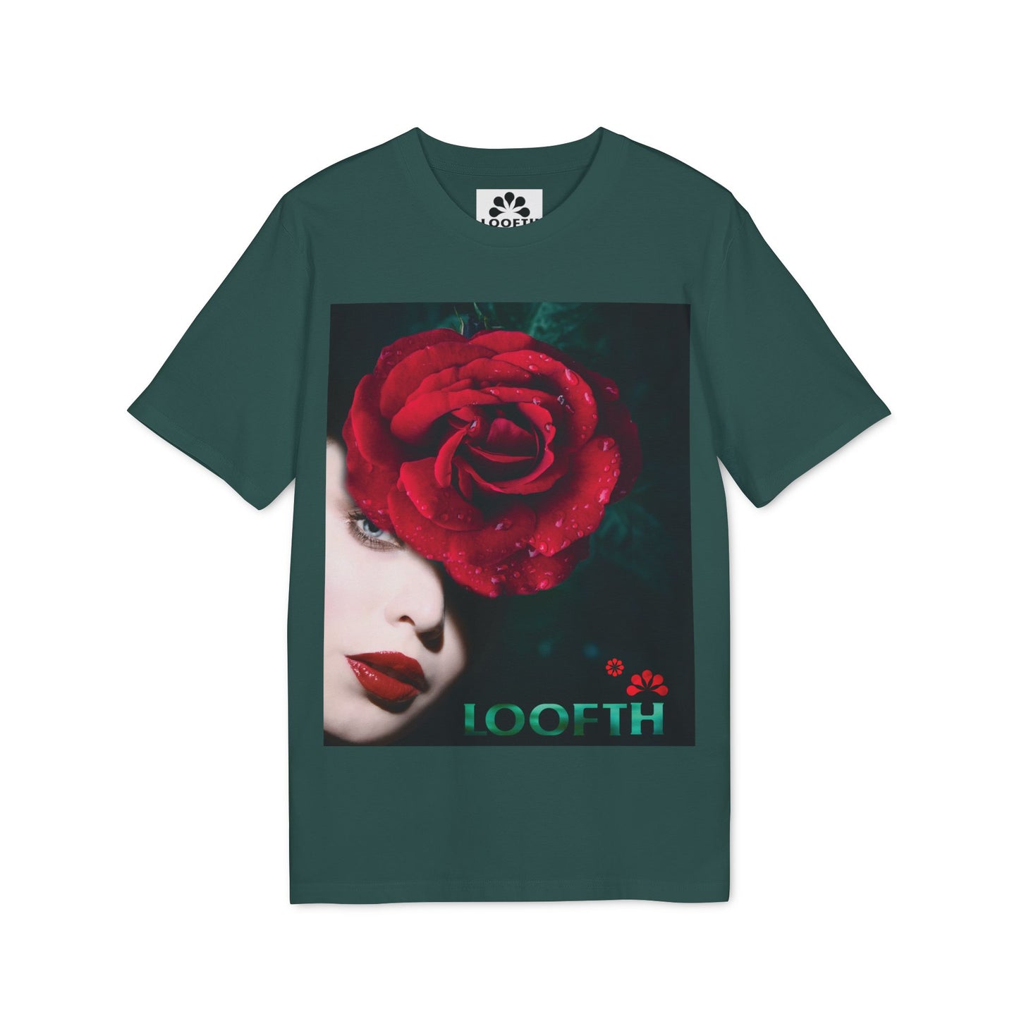 (F) Rosé de Mystique Unisex Organic Combed Cotton Medium Fit T-shirt