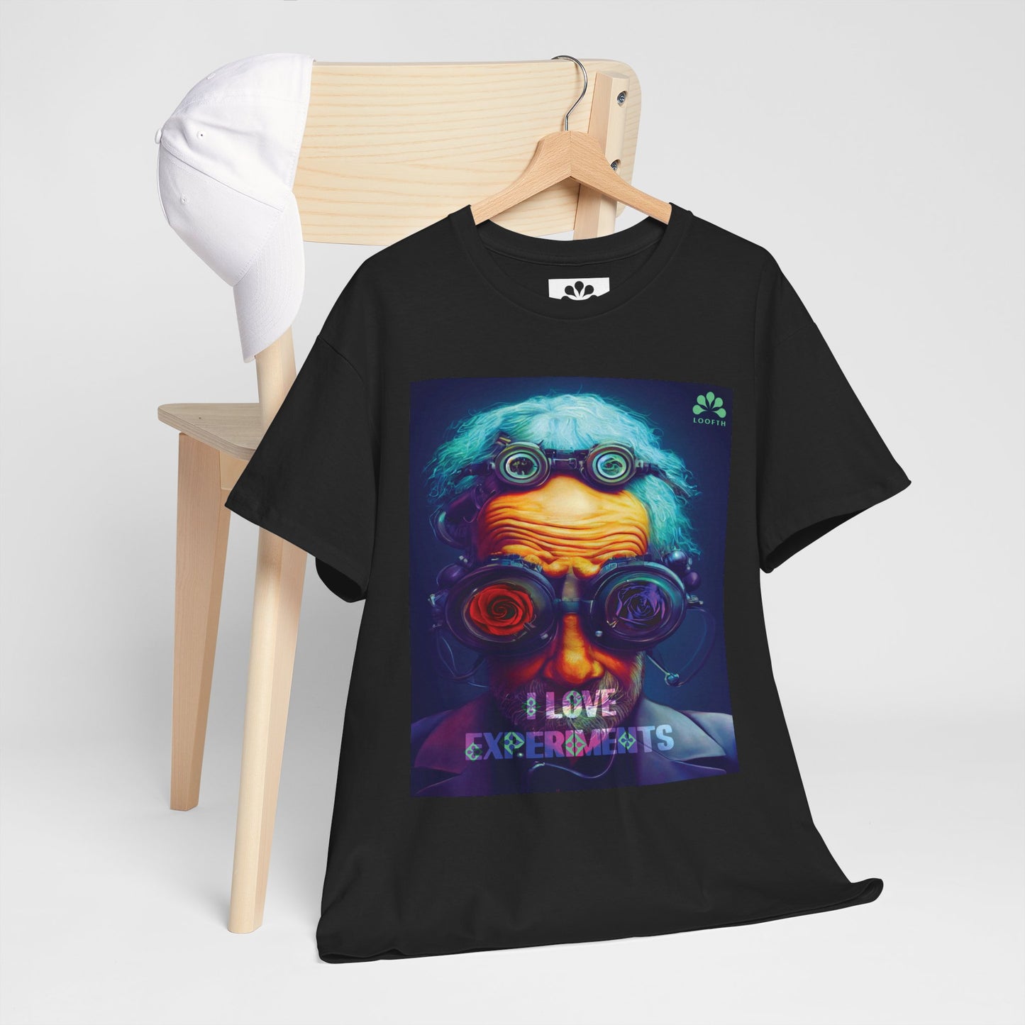 (M) Expérience Curieuse Unisex Heavy Cotton Tee