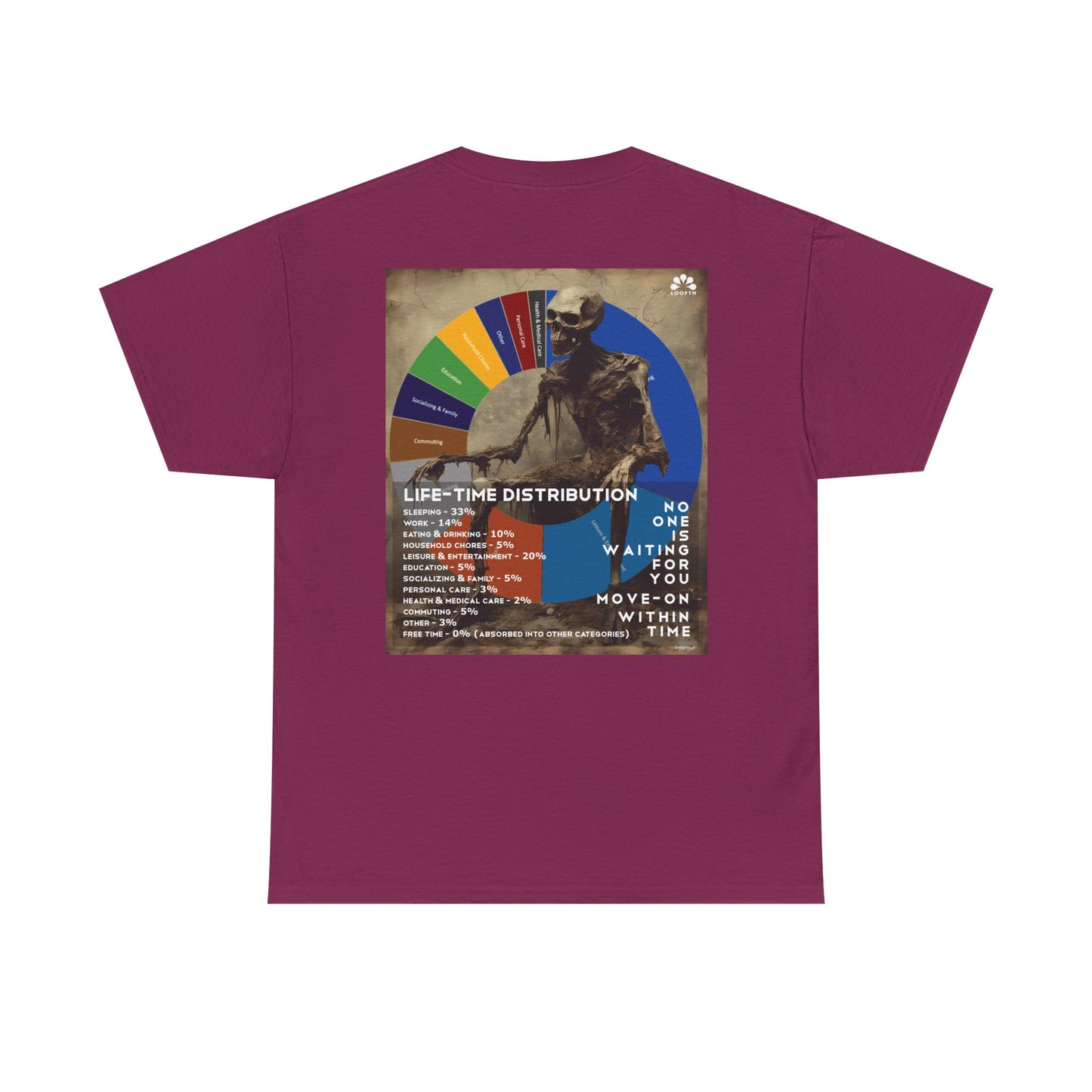 (F) Crâne Vivace Unisex Heavy Cotton Tee