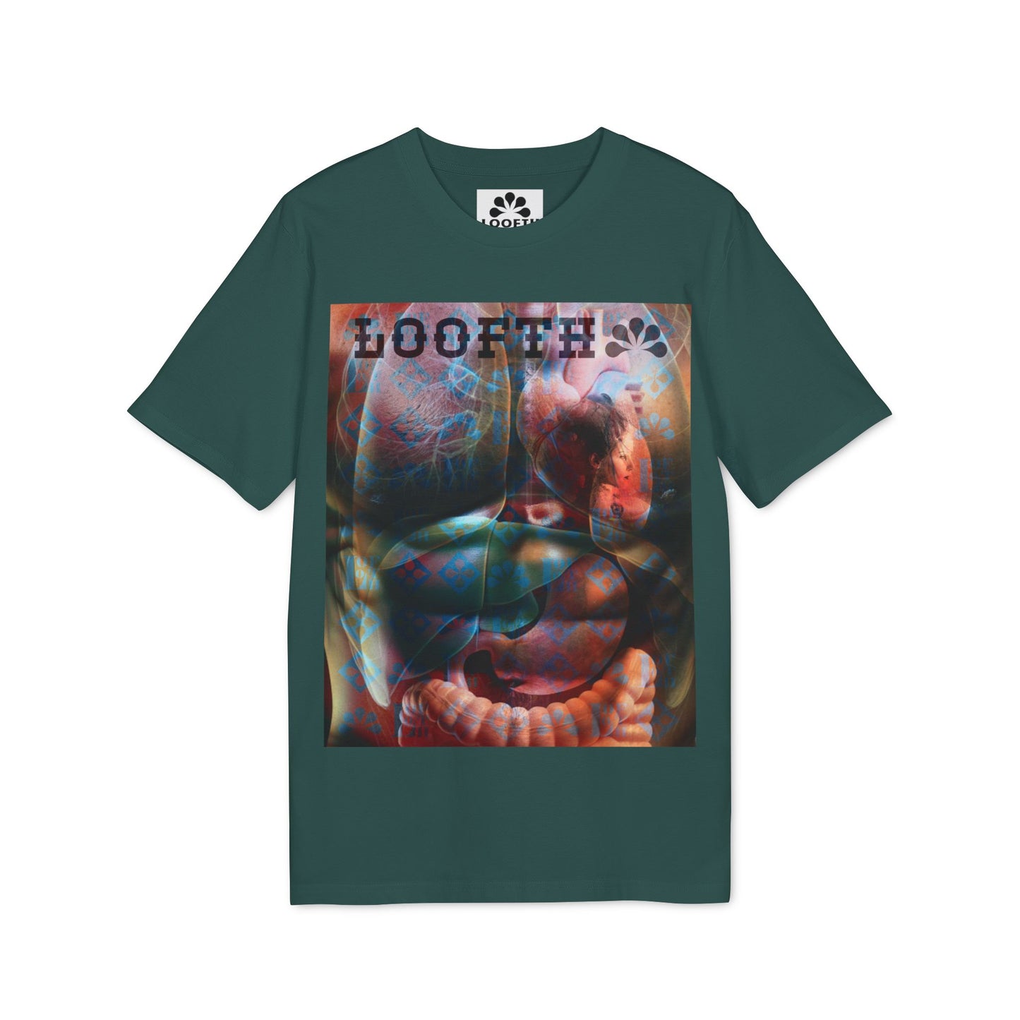 (F) Édifice Lumière Unisex Organic Combed Cotton Medium Fit T-shirt
