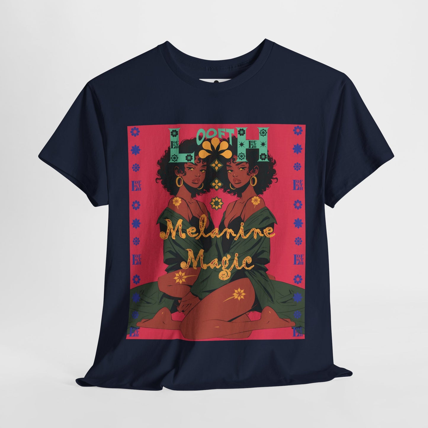 (F) Magie Ébène Unisex Heavy Cotton Tee