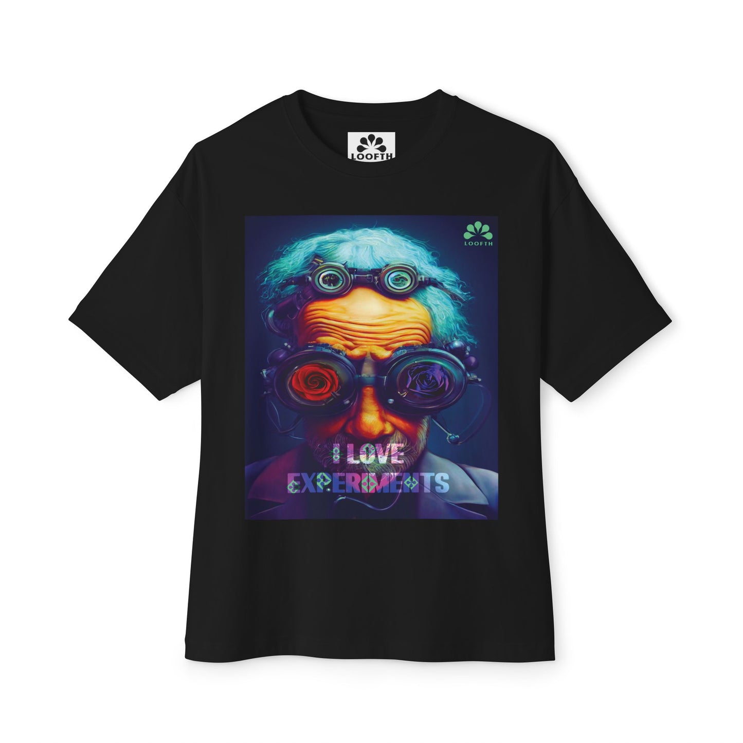 (M) Expérience Curieuse Unisex Oversized Boxy Tee