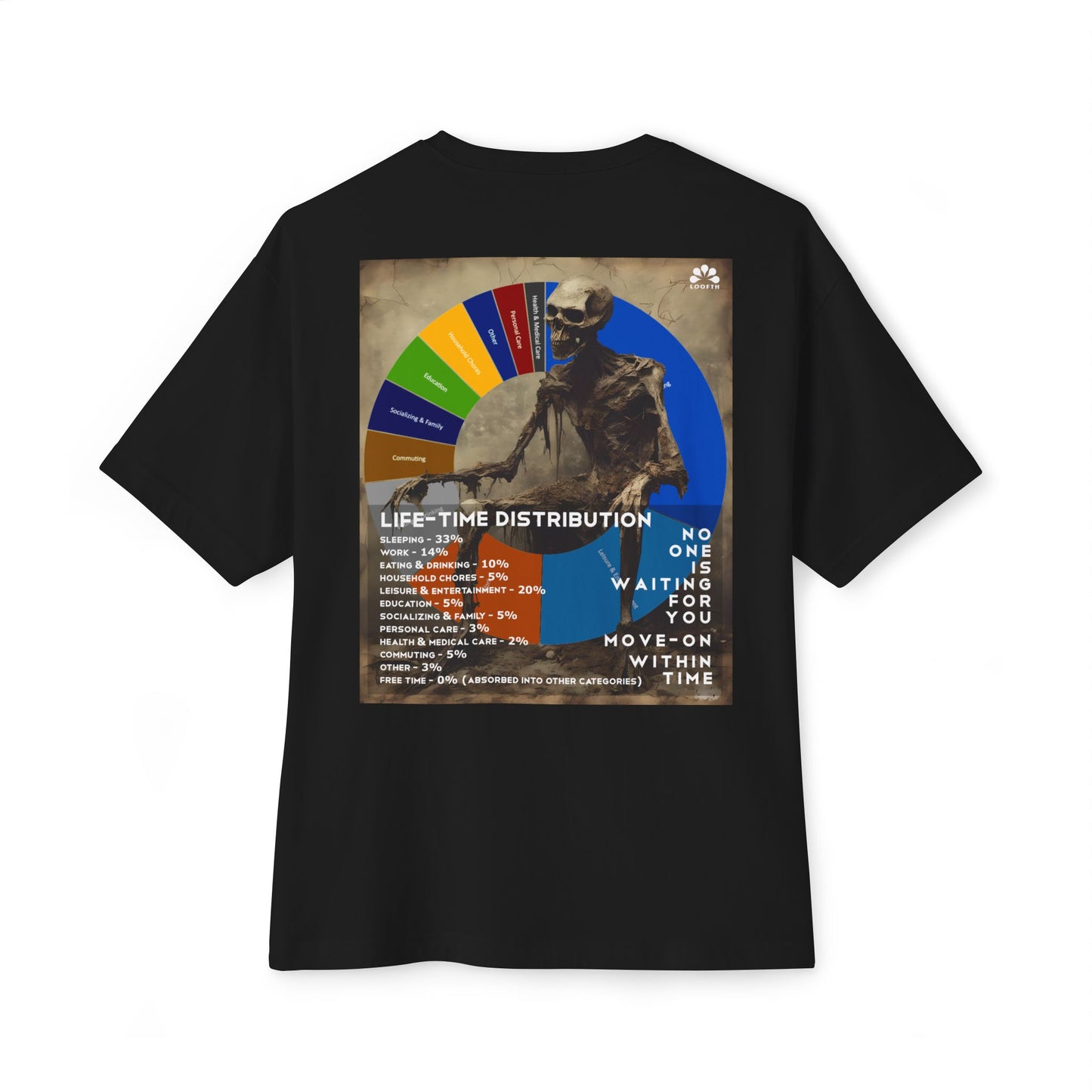 (F) Crâne Vivace Unisex Oversized Boxy Tee