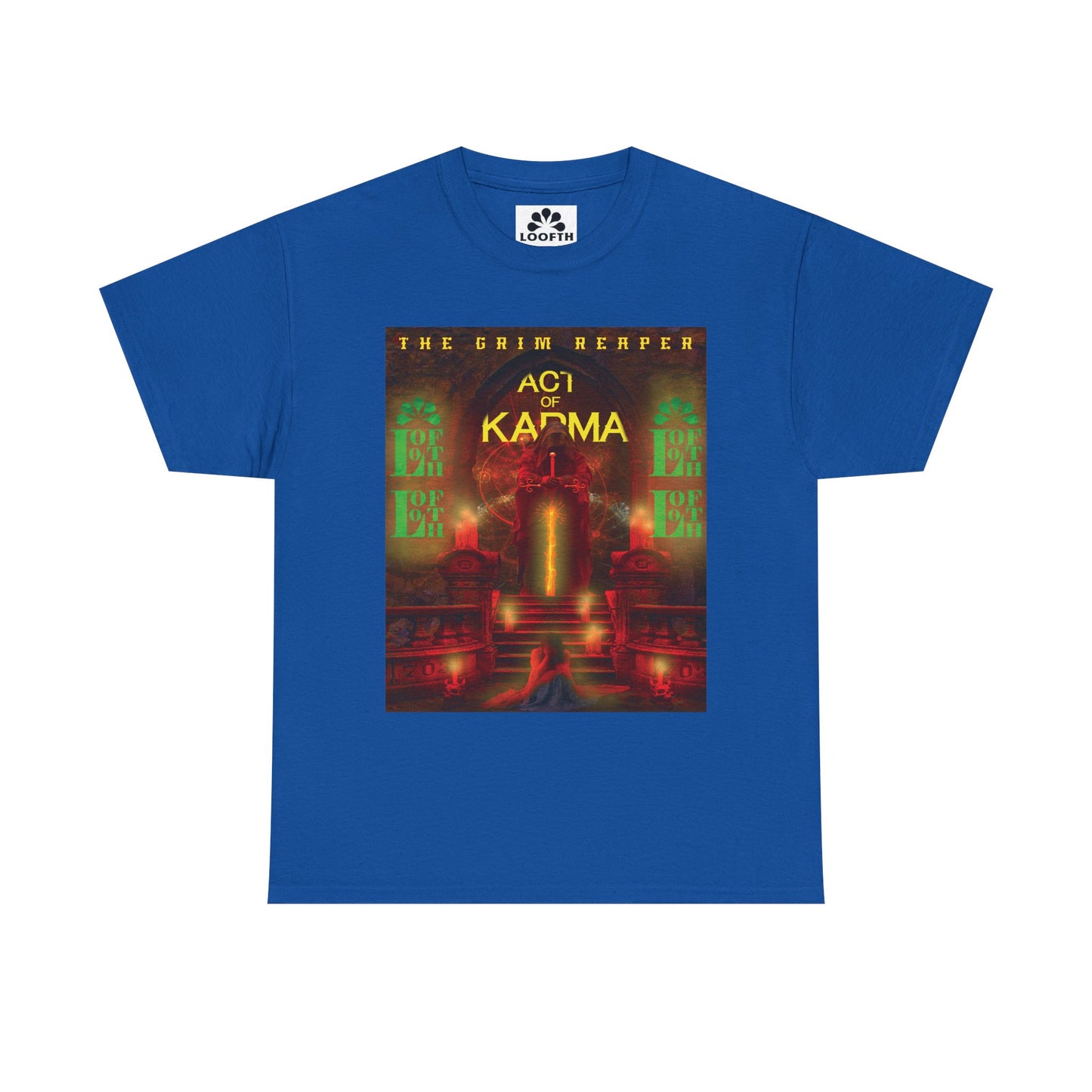 (M) Karma Rouge Unisex Heavy Cotton T-Shirt