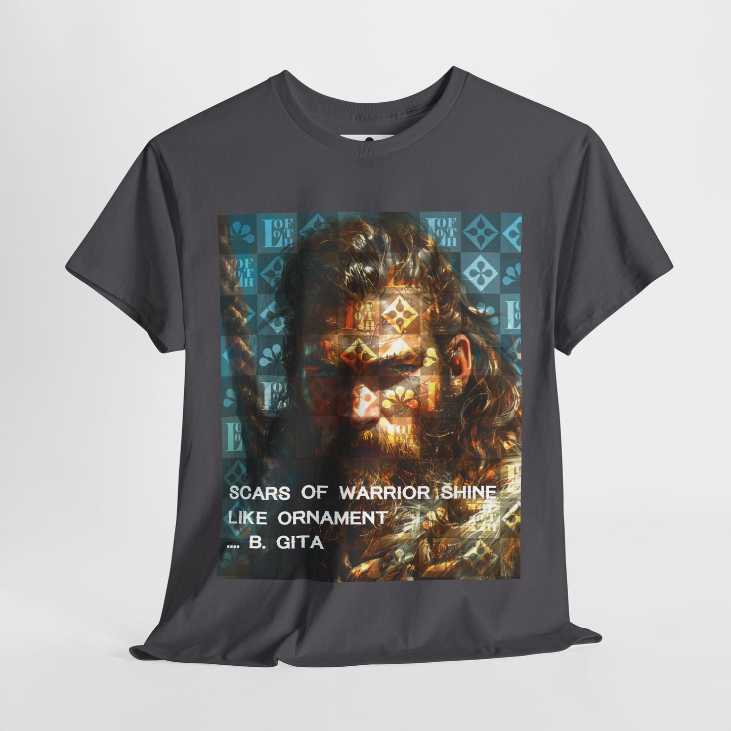 (M) Gita Guerrière Unisex Heavy Cotton Tee