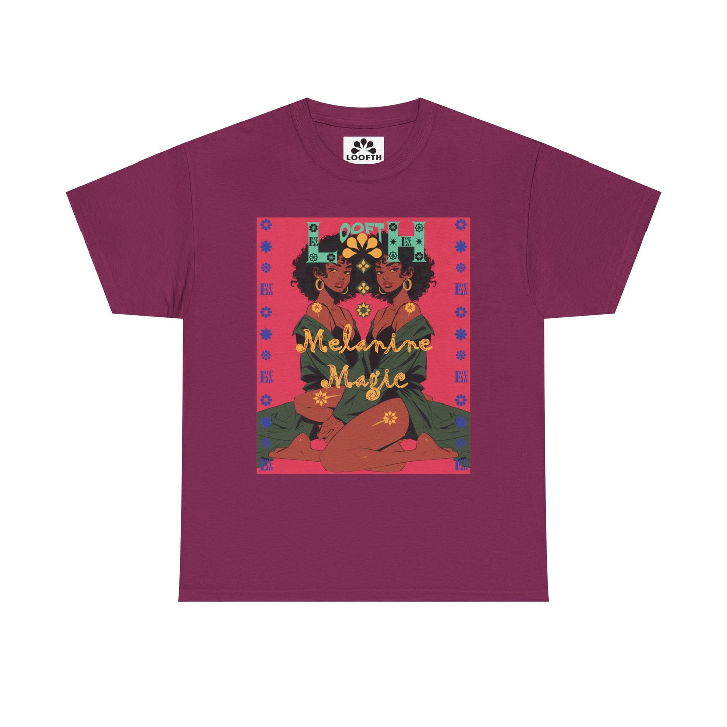 (F) Magie Ébène Unisex Heavy Cotton Tee