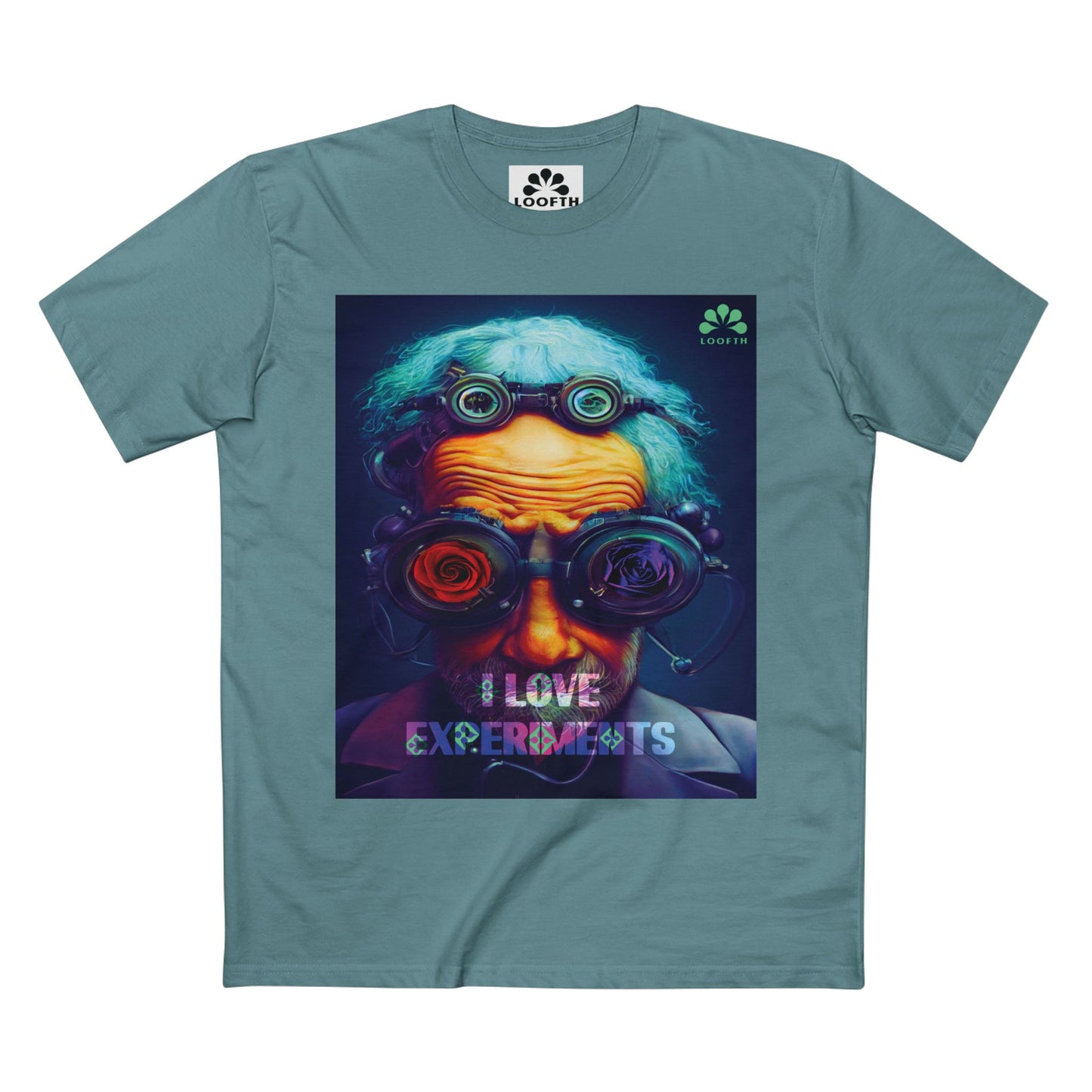 (M) Expérience Curieuse Adult Staple T-Shirt