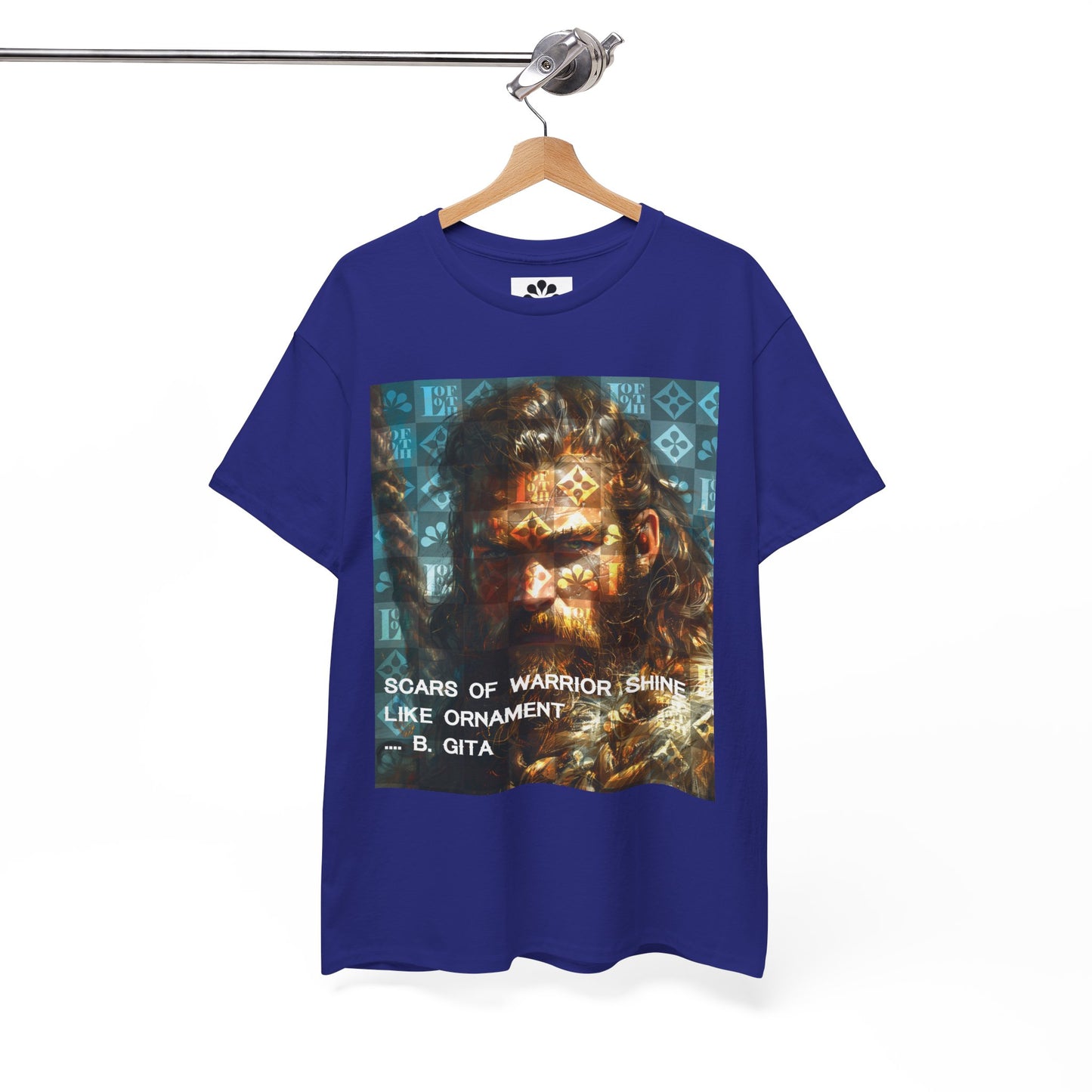(M) Gita Guerrière Unisex Heavy Cotton Tee