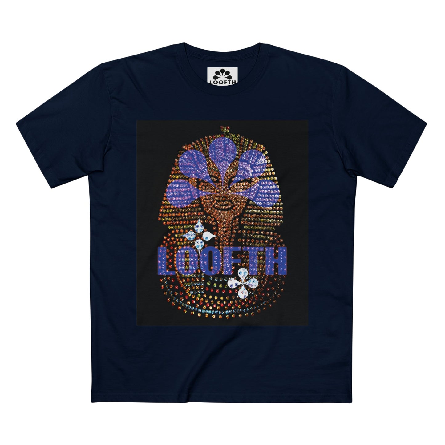 (M) Pharaon Azur Adult Staple T-Shirt