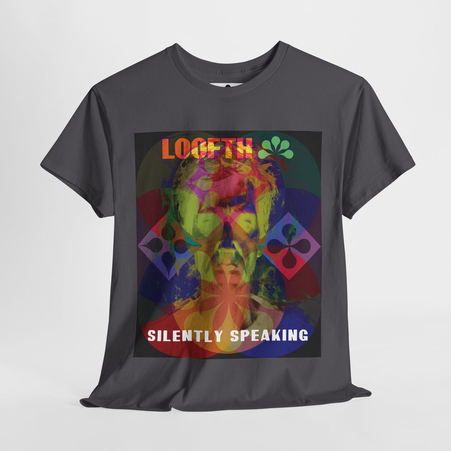 (M) Vibrance Silencieuse Unisex Heavy Cotton Tee