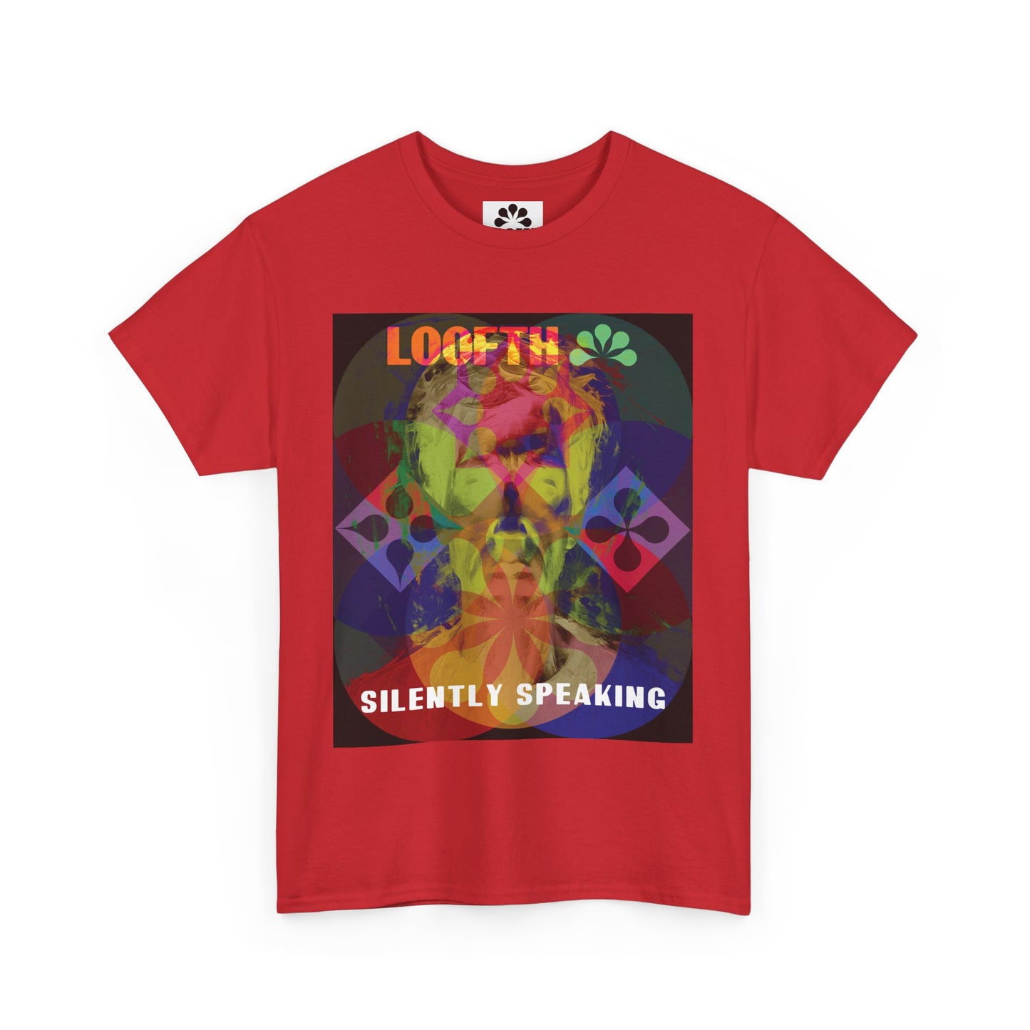 (M) Vibrance Silencieuse Unisex Heavy Cotton Tee
