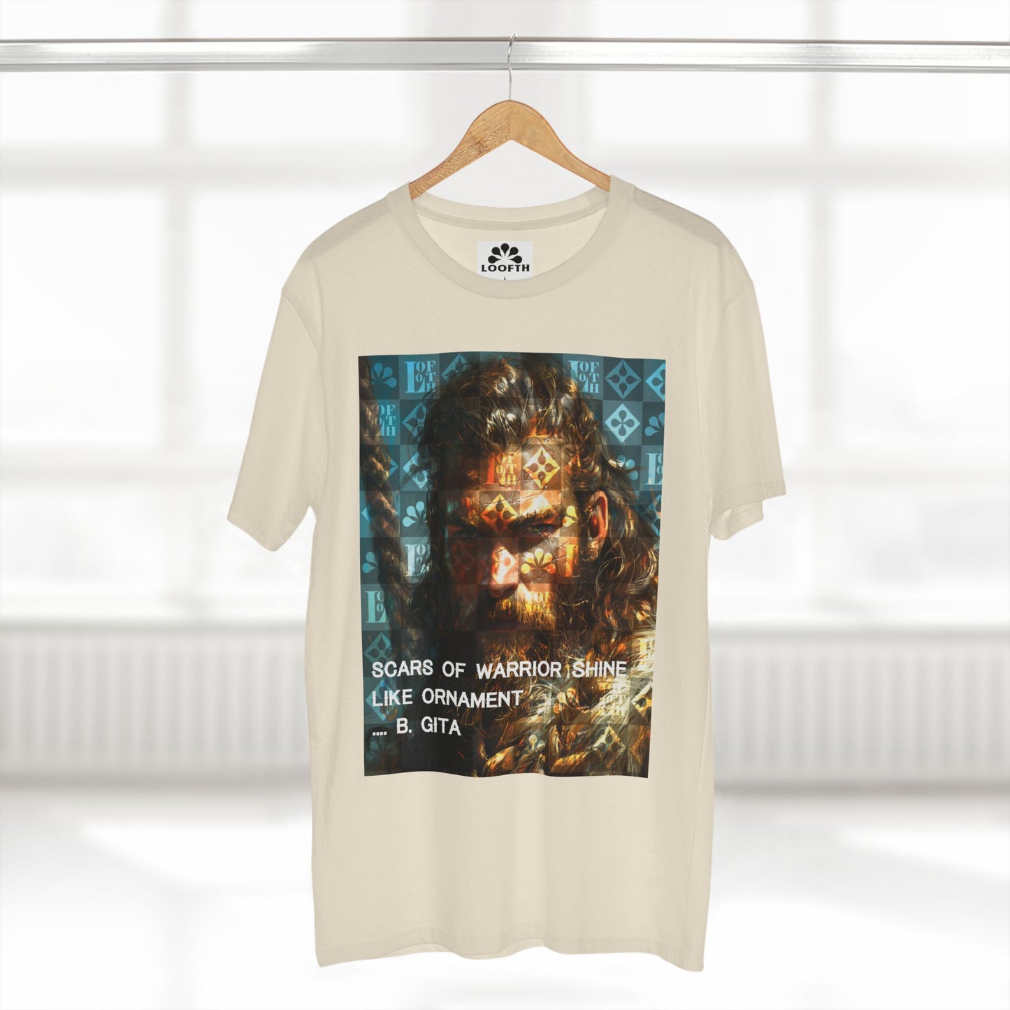 (M) Gita Guerrière Adult Staple Tee