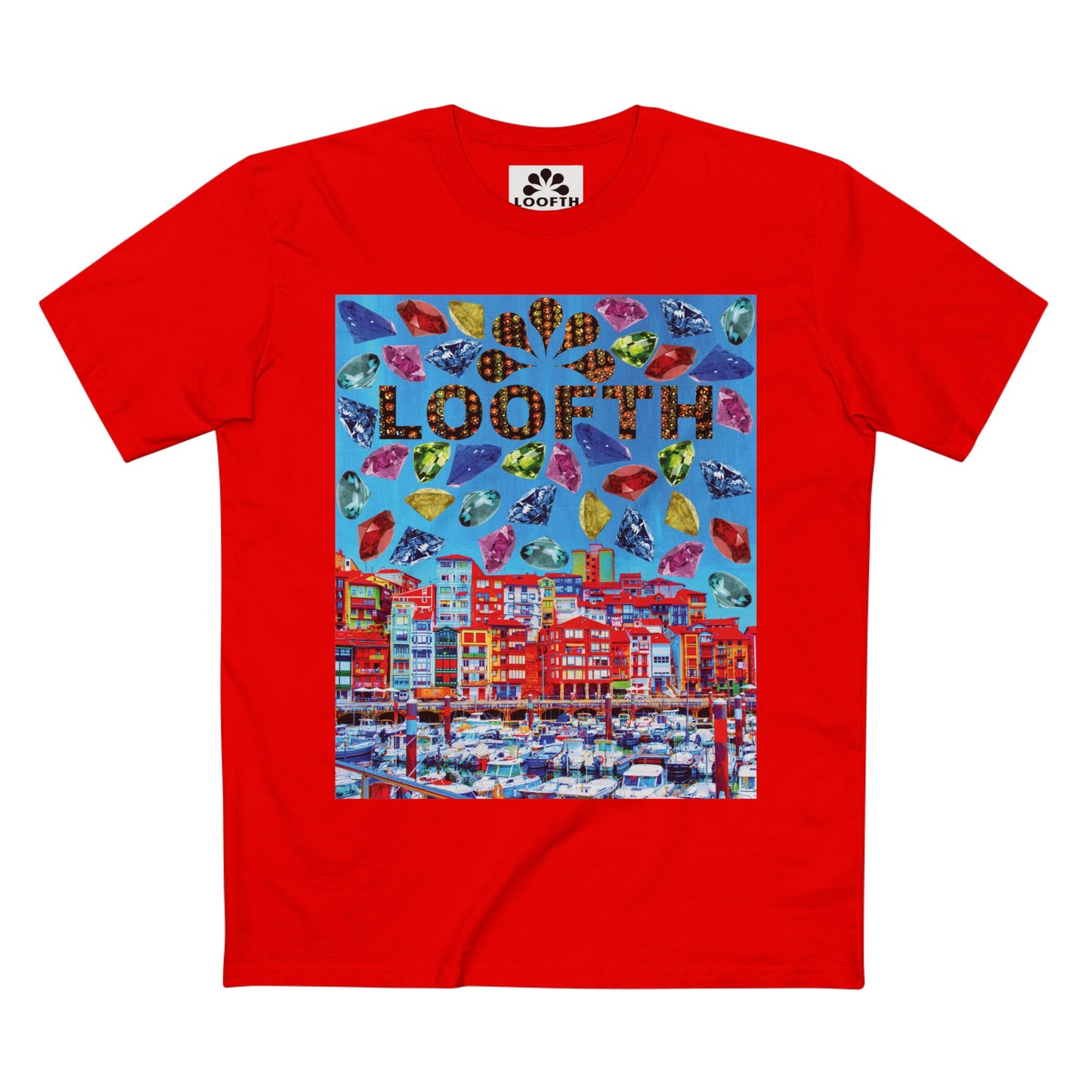 (M) Bijou Céleste Adult Staple T-Shirt