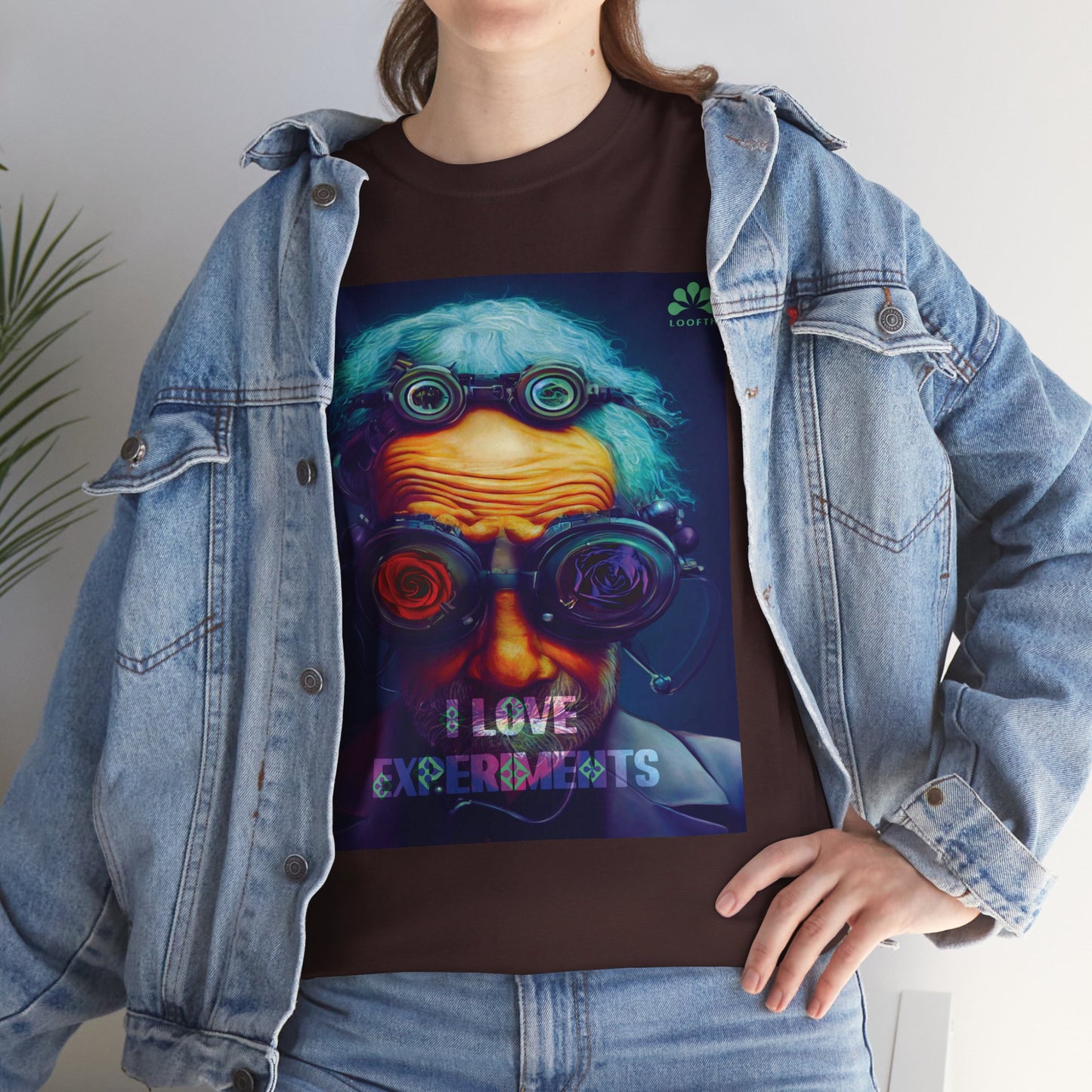 (M) Expérience Curieuse Unisex Heavy Cotton Tee