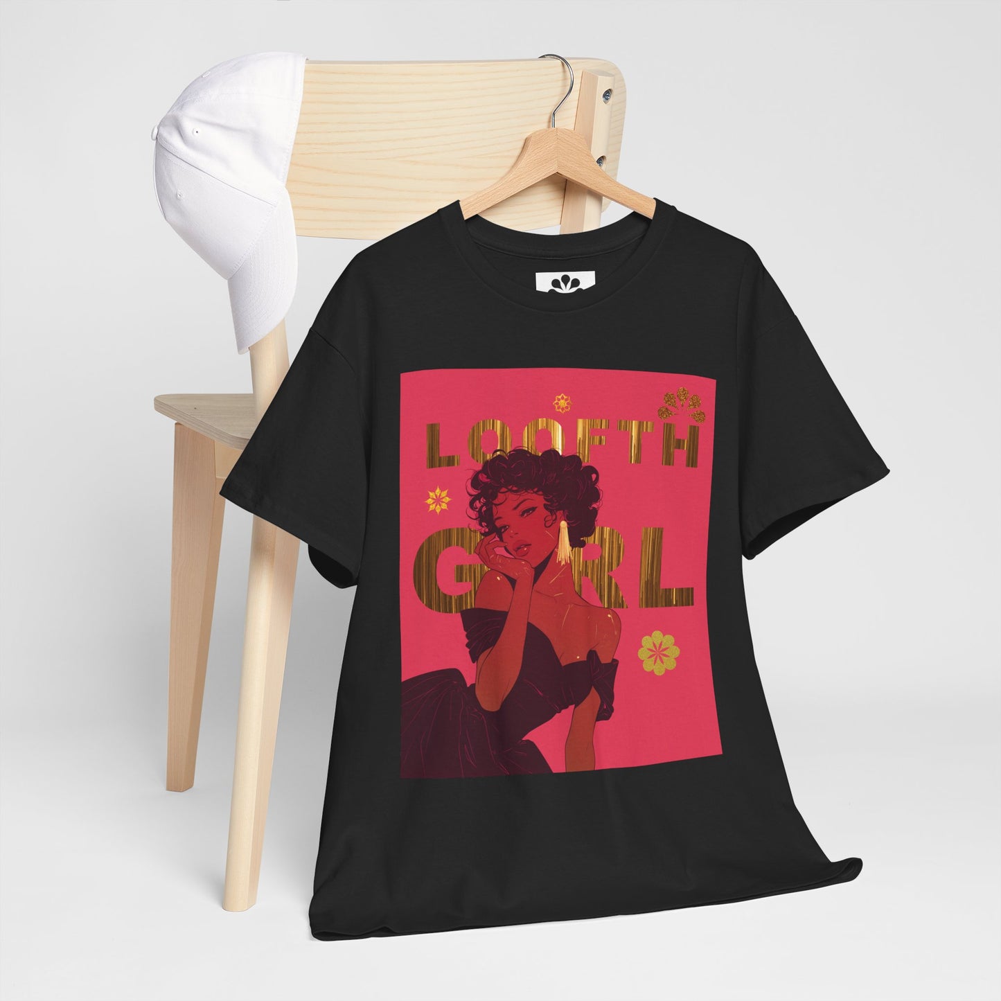 (F) Fille Audacieuse Unisex Heavy Cotton Tee