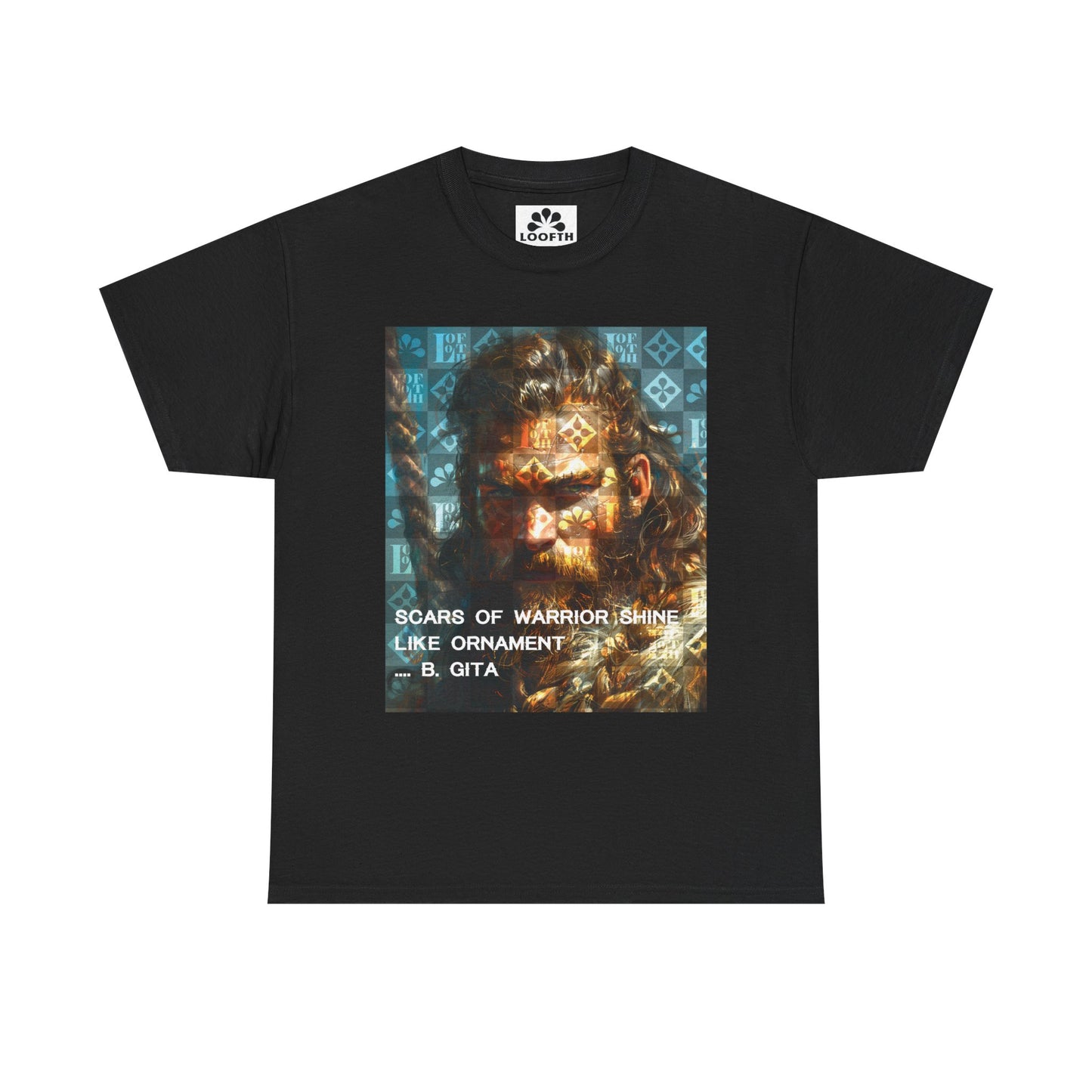 (M) Gita Guerrière Unisex Heavy Cotton Tee