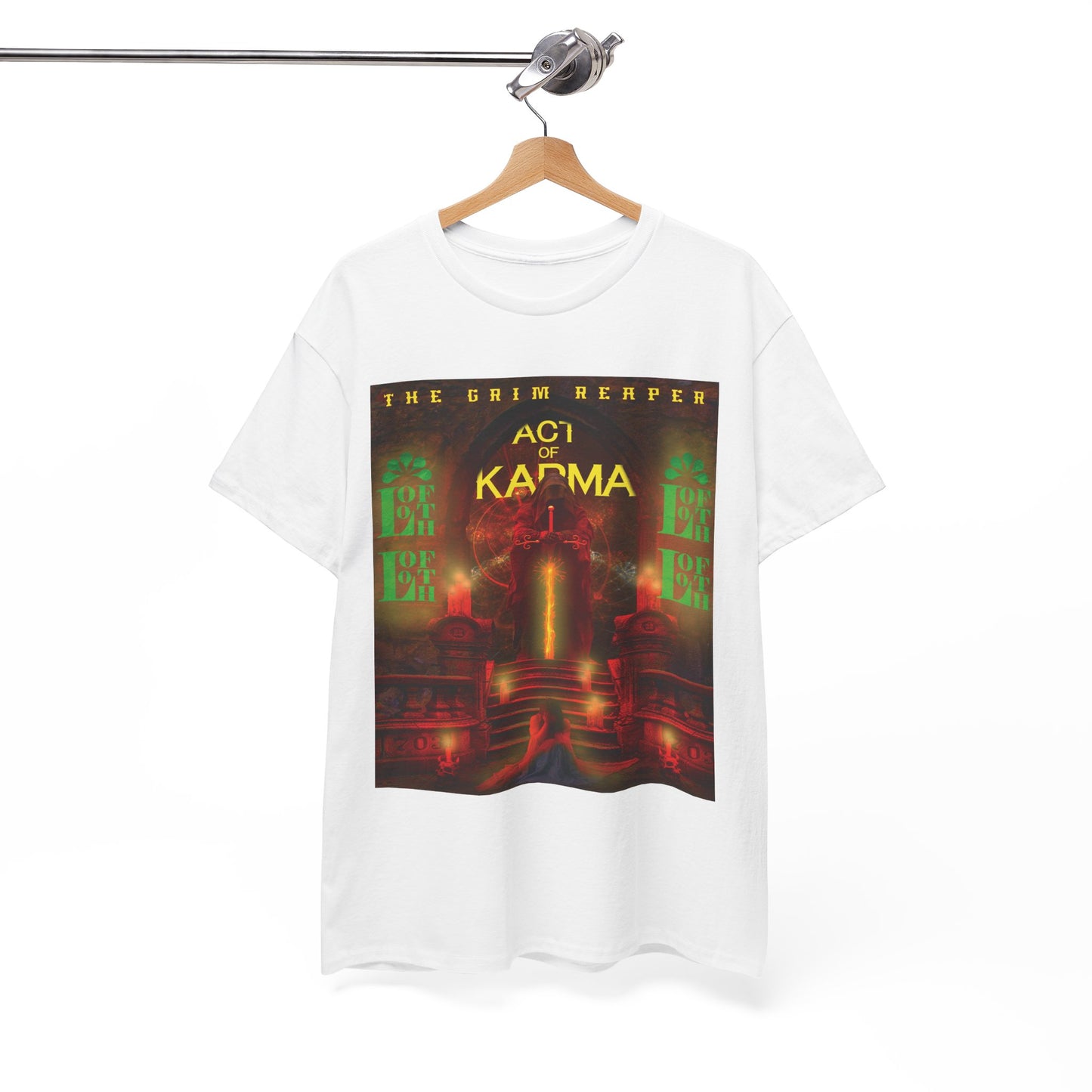 (F) Karma Rouge Heavy Cotton Tee