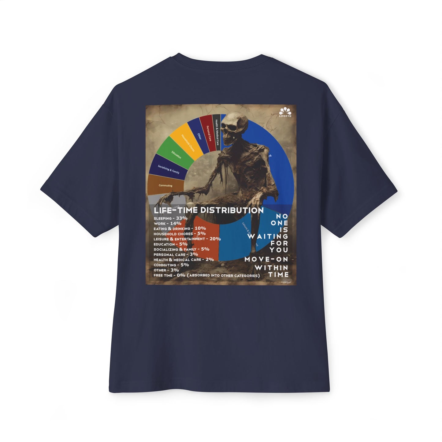 (M) Crâne Vivace Unisex Oversized Boxy Tee