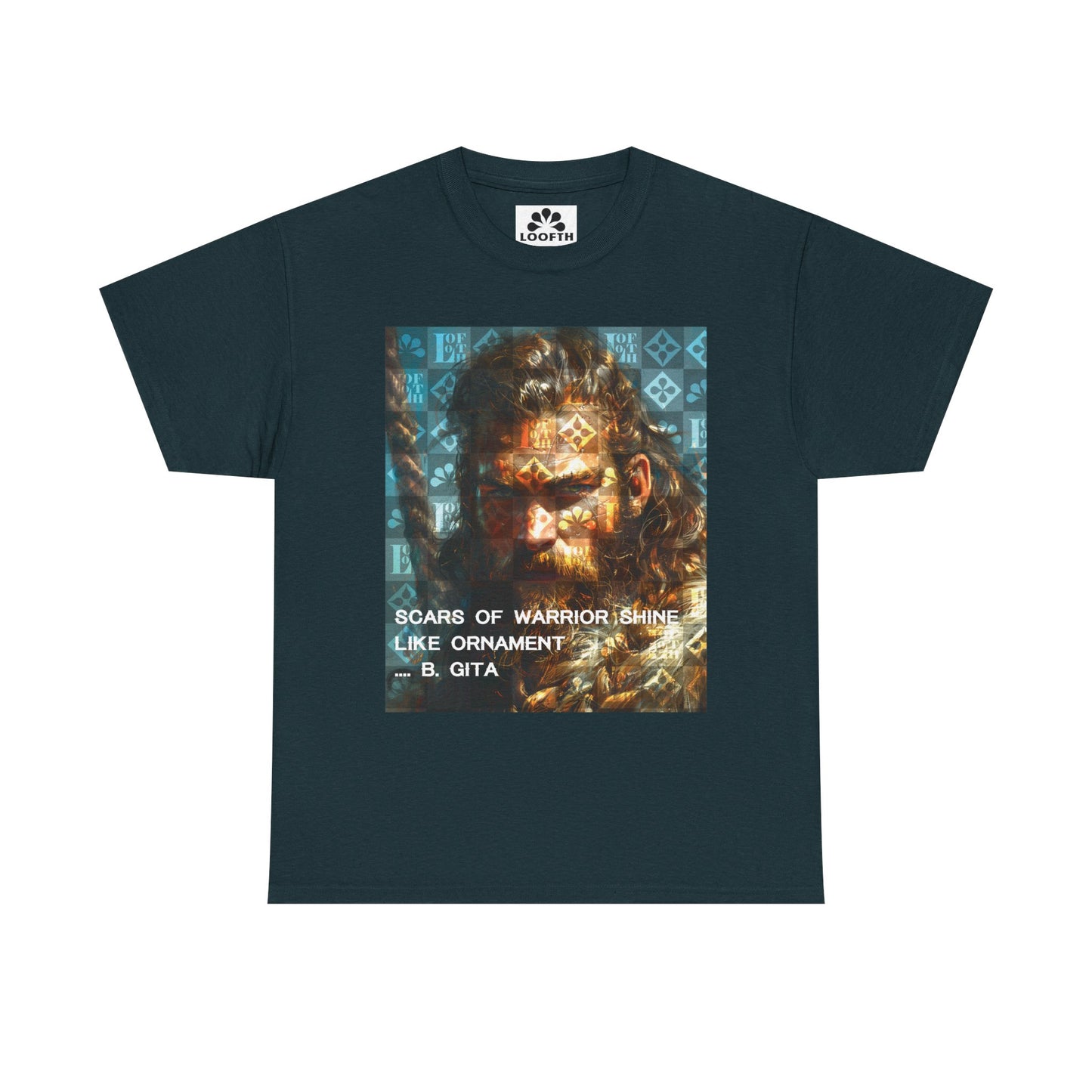 (F) Gita Guerrière Unisex Heavy Cotton Tee