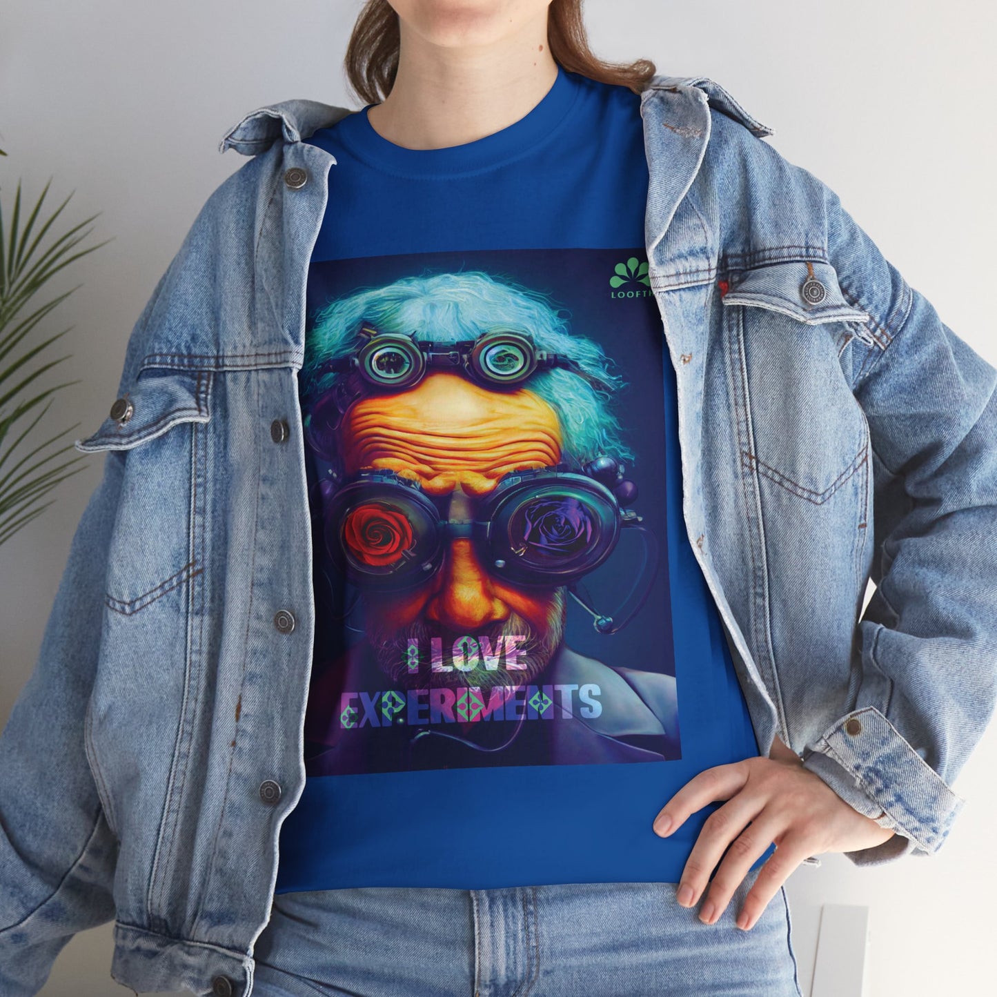 (M) Expérience Curieuse Unisex Heavy Cotton Tee