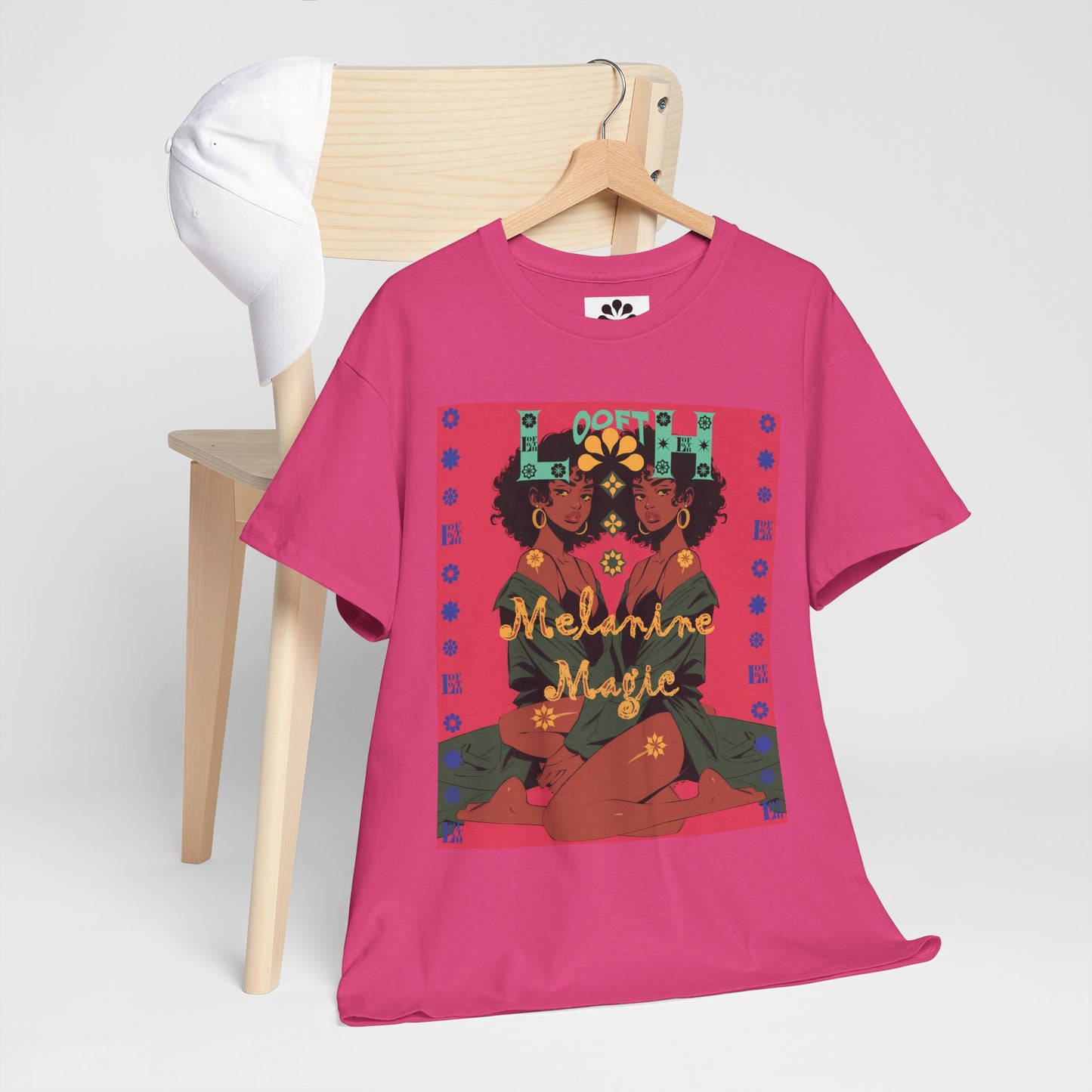 (F) Magie Ébène Unisex Heavy Cotton Tee