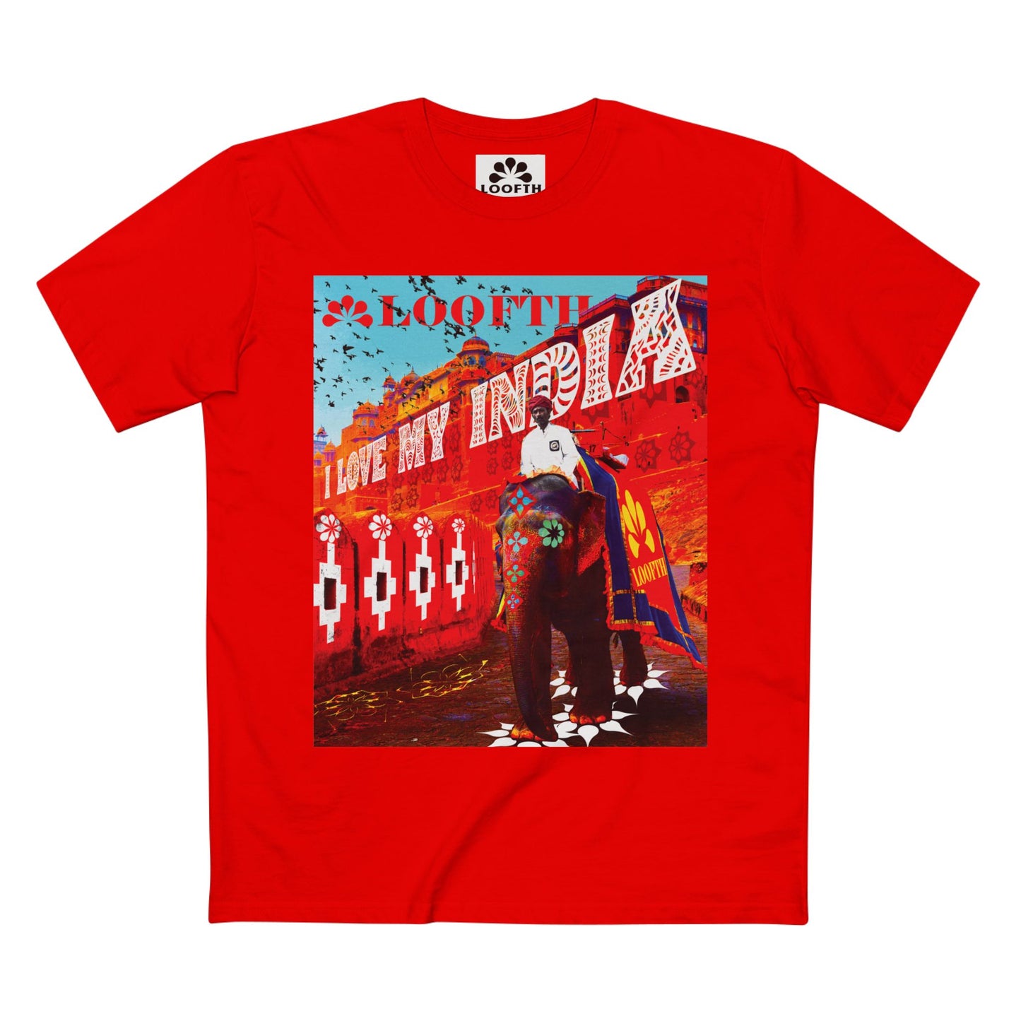 (M) Éléphant Raj Adult Staple T-Shirt