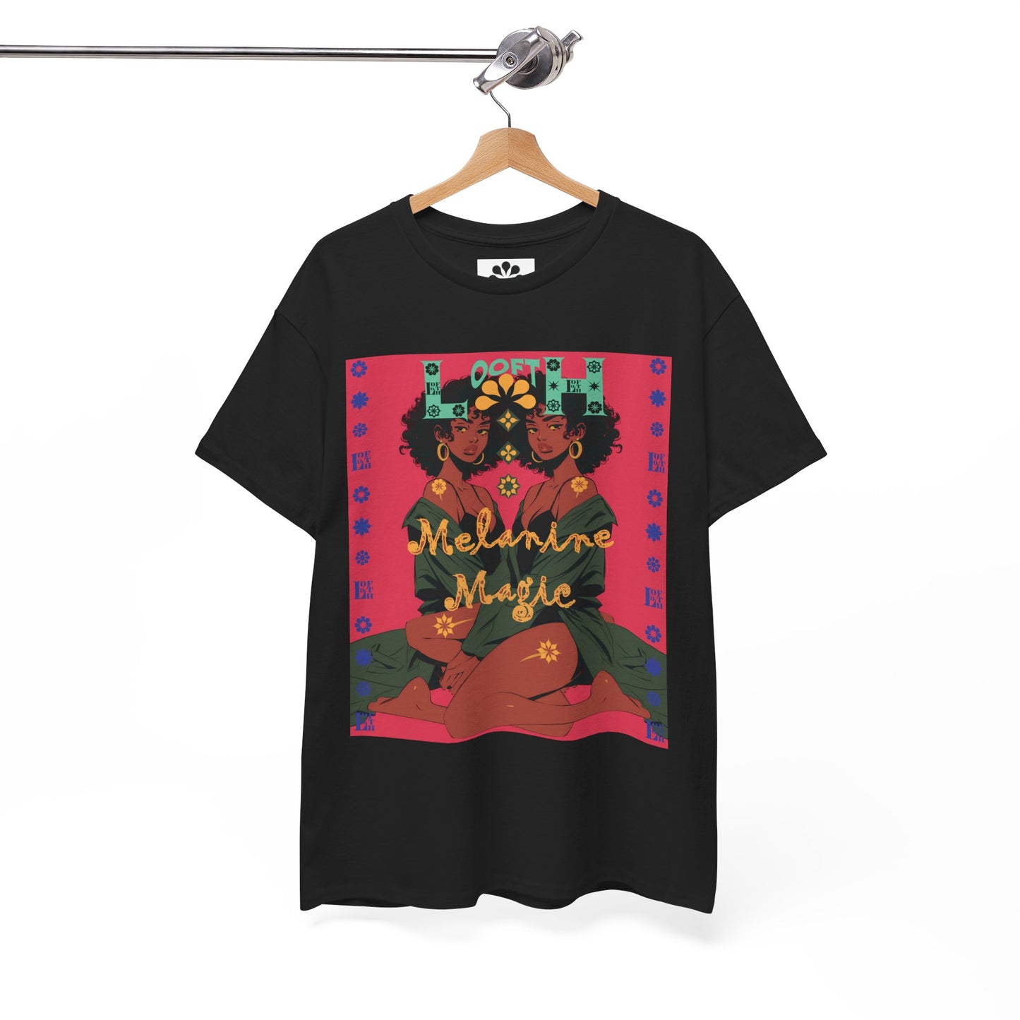 (F) Magie Ébène Unisex Heavy Cotton Tee