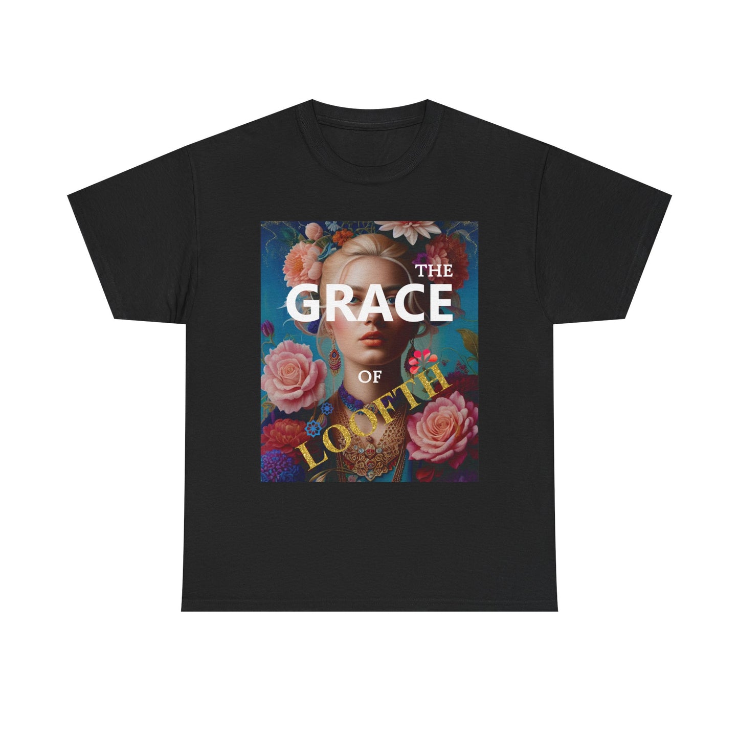 (F) Fleur de Grâce Unisex Heavy Cotton Tee
