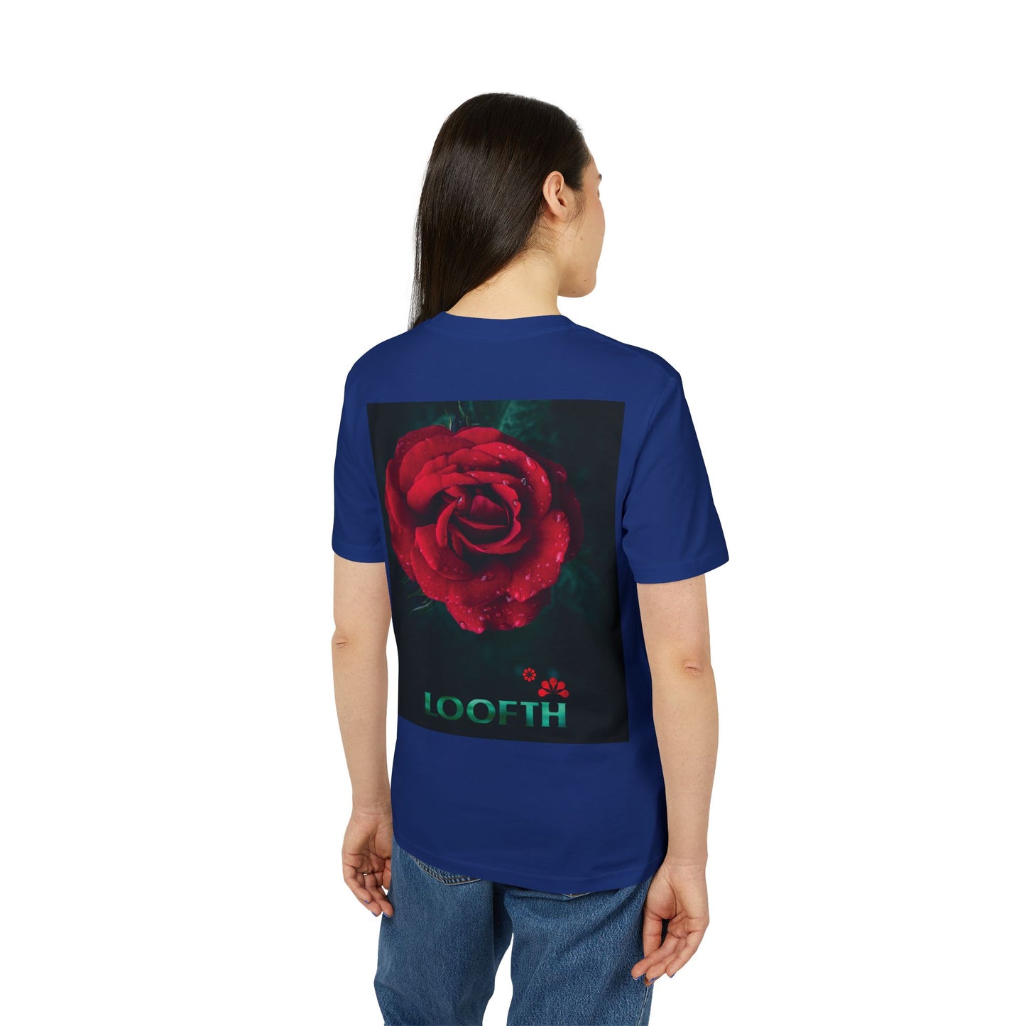 (F) Rosé de Mystique Unisex Organic Combed Cotton Medium Fit T-shirt