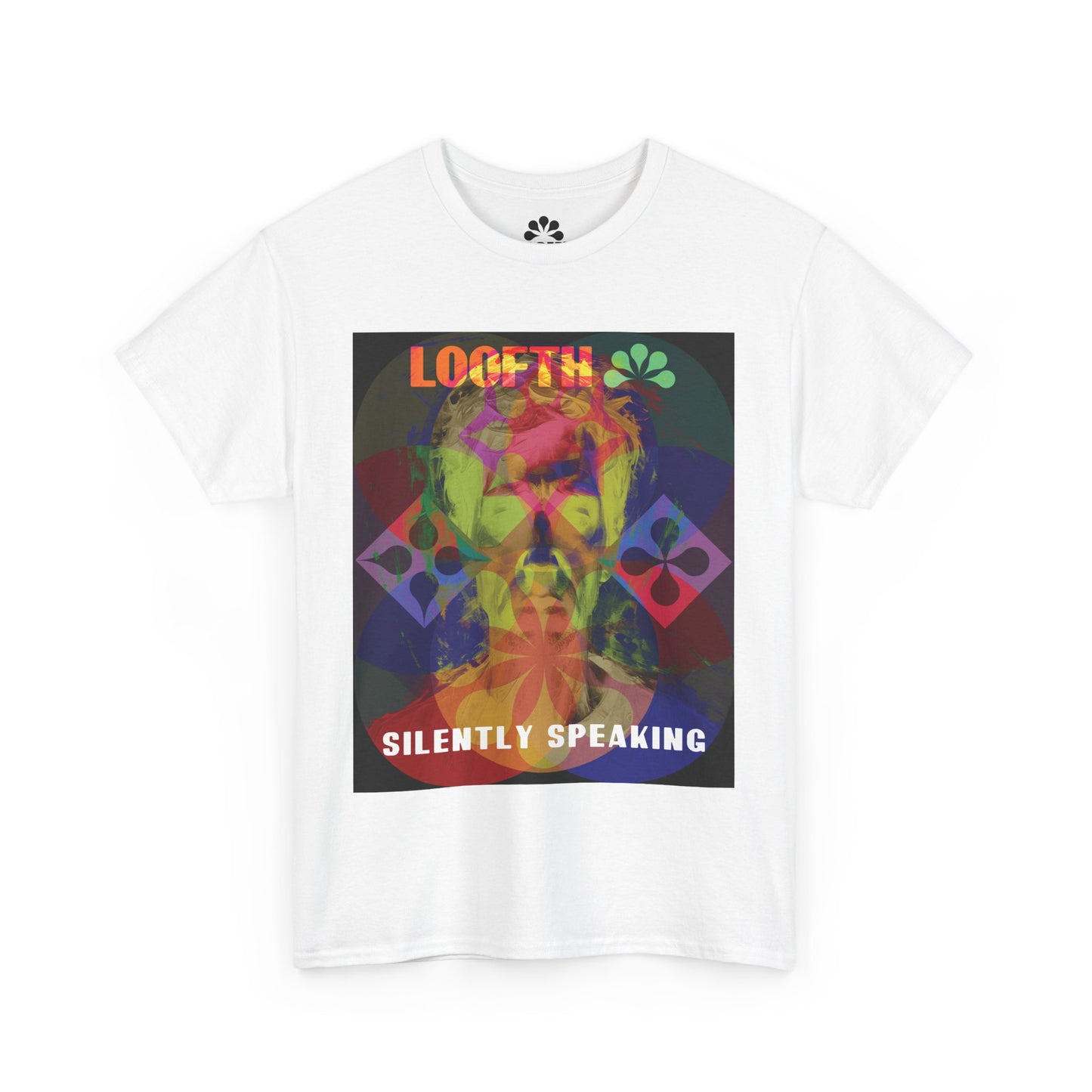 (M) Vibrance Silencieuse Unisex Heavy Cotton Tee
