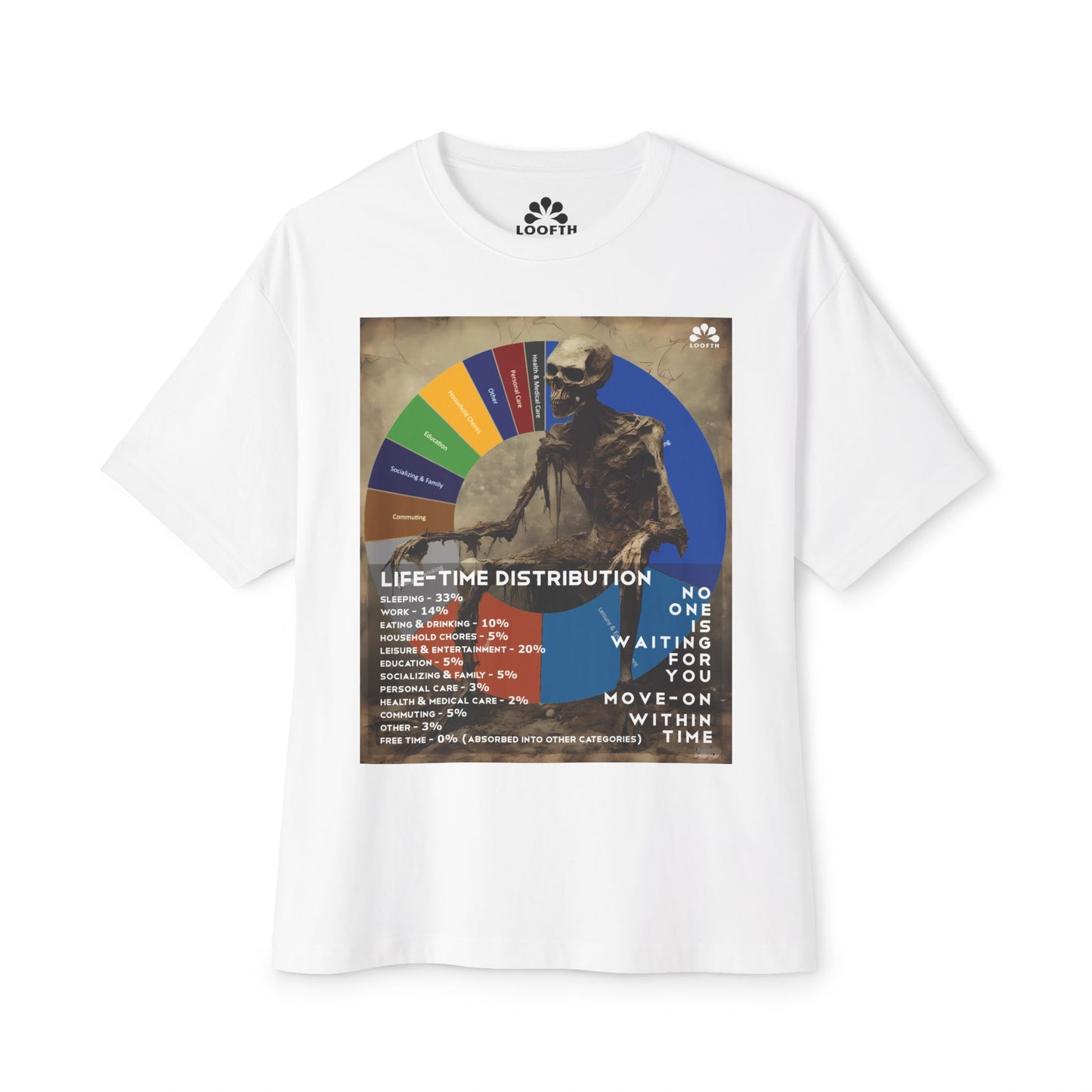 (M) Crâne Vivace Unisex Oversized Boxy Tee