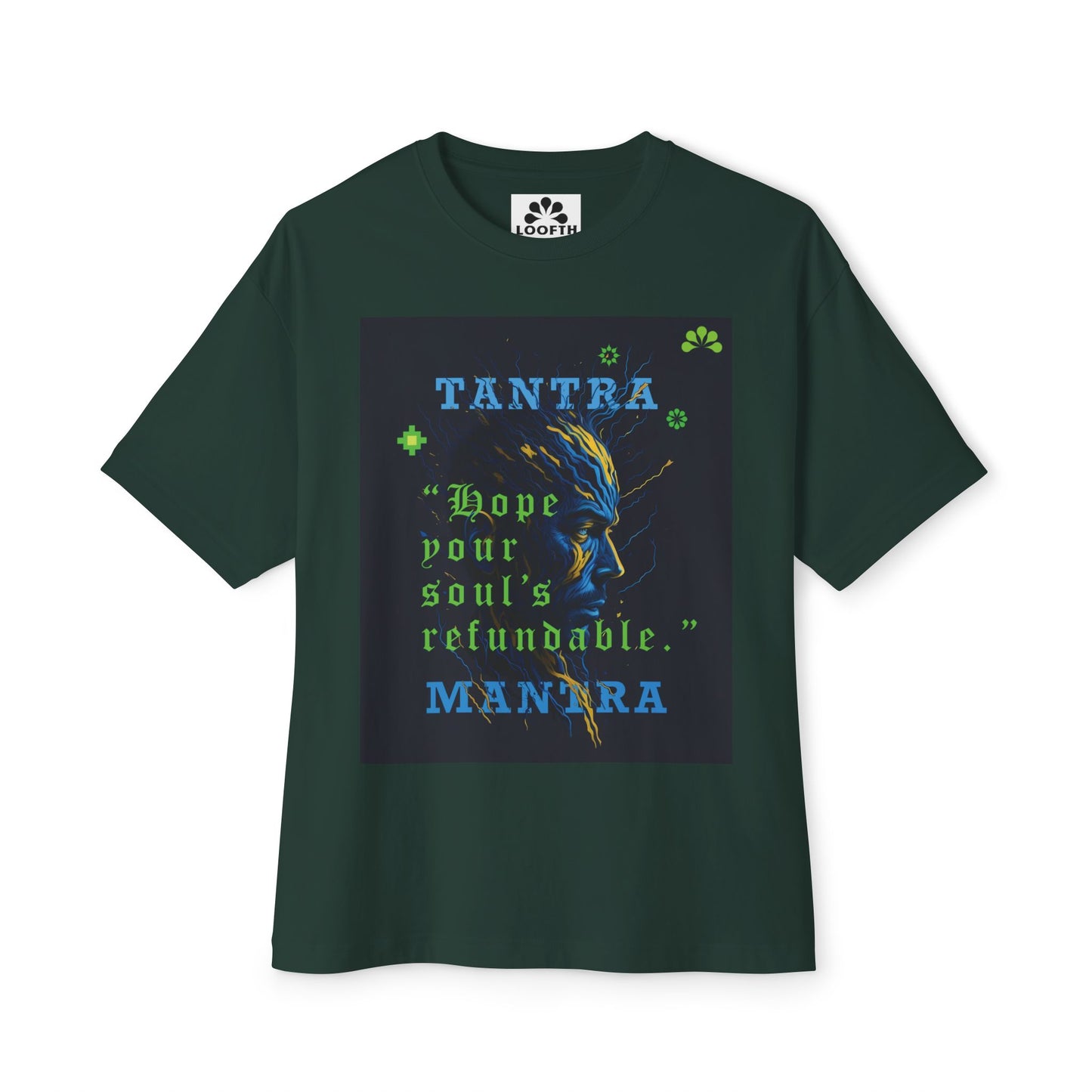 (M) Mantra Lumière Unisex Oversized Boxy Tee