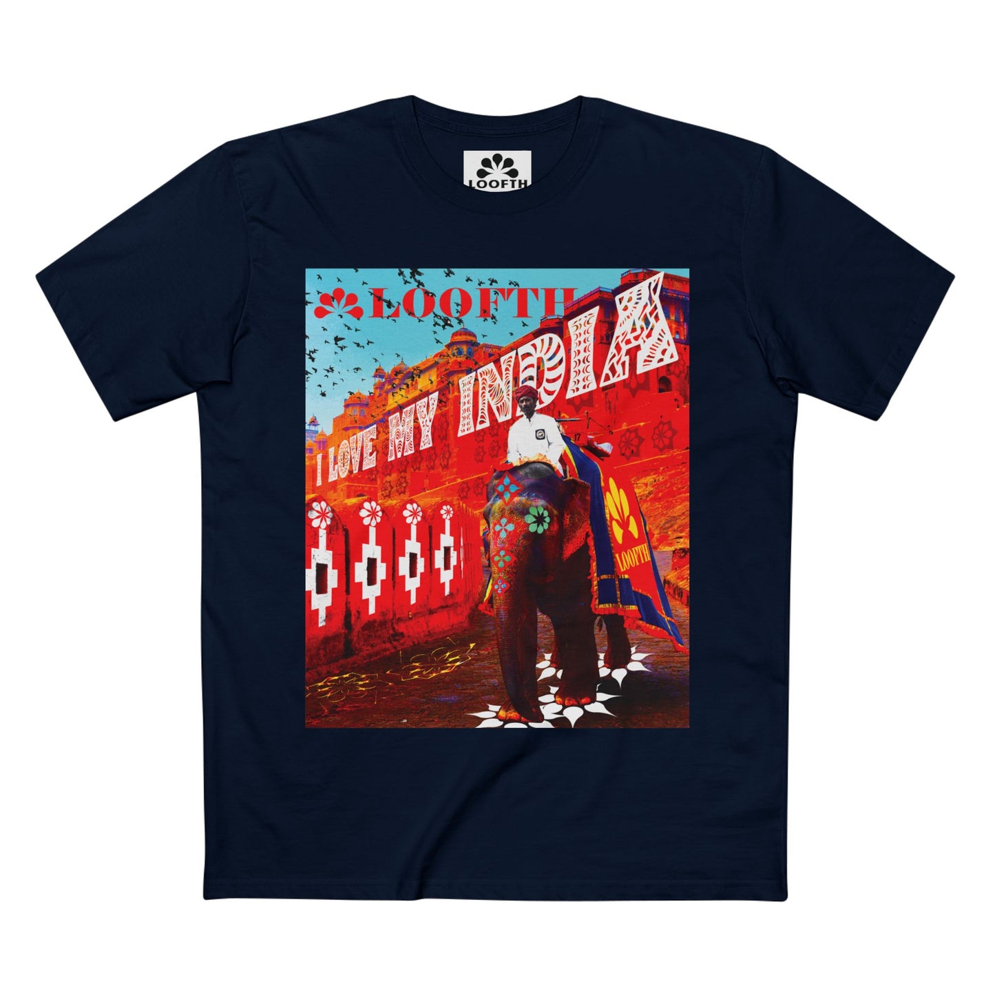 (M) Éléphant Raj Adult Staple T-Shirt