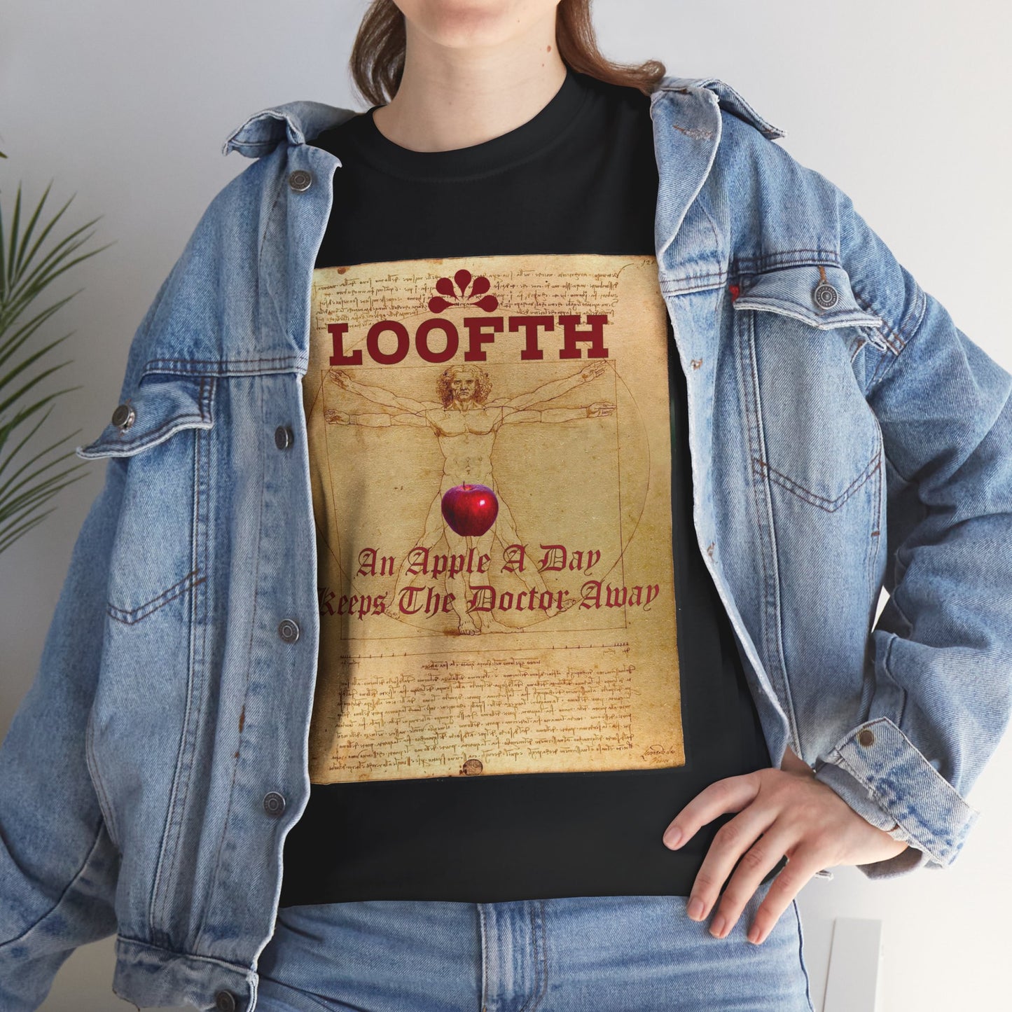 (M1) Pomme Santé Unisex Heavy Cotton Tee