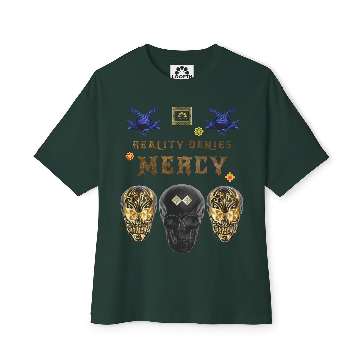 (F) Corbeau Rebelle Unisex Oversized Boxy Tee