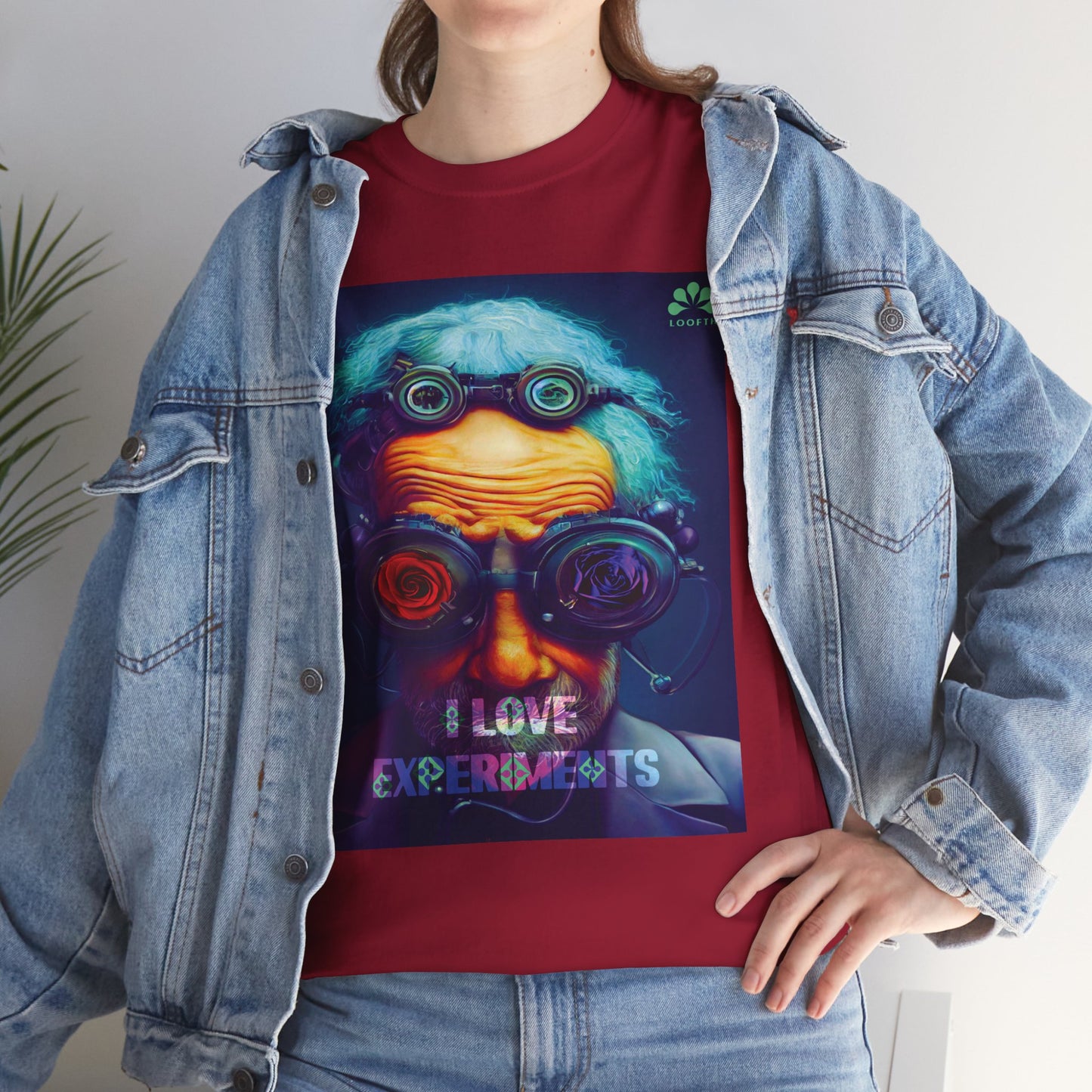 (M) Expérience Curieuse Unisex Heavy Cotton Tee