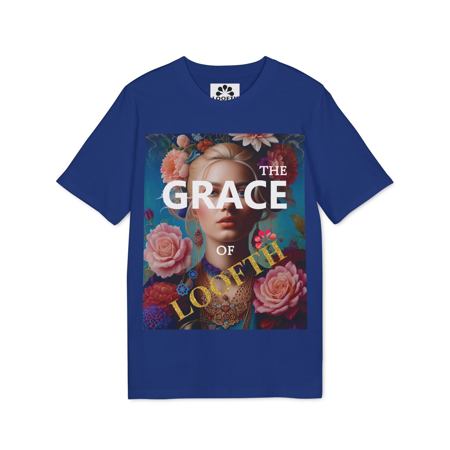 (F) Fleur de Grâce Unisex Organic Combed Cotton Medium Fit T-shirt