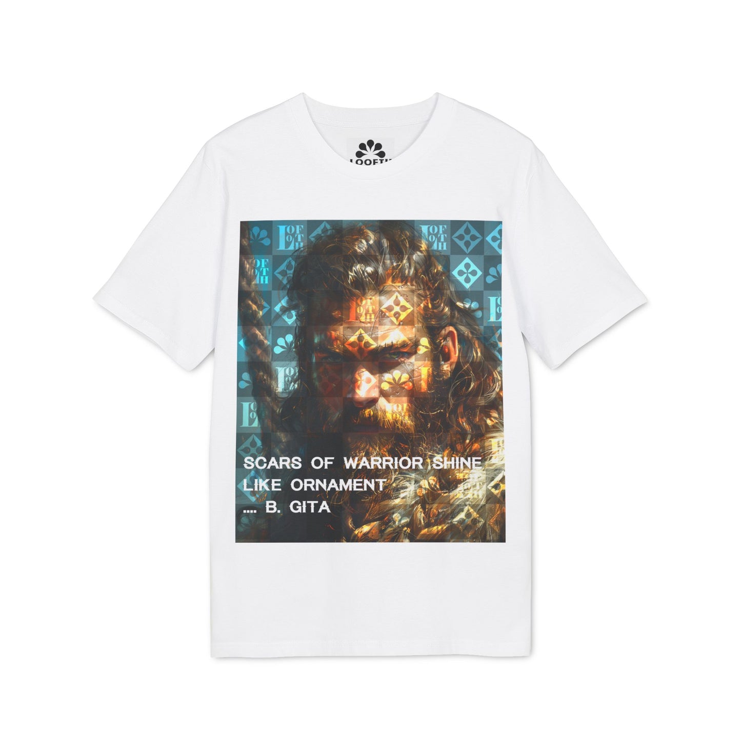 (F) Gita Guerrière Unisex Organic Combed Cotton Medium Fit T-shirt